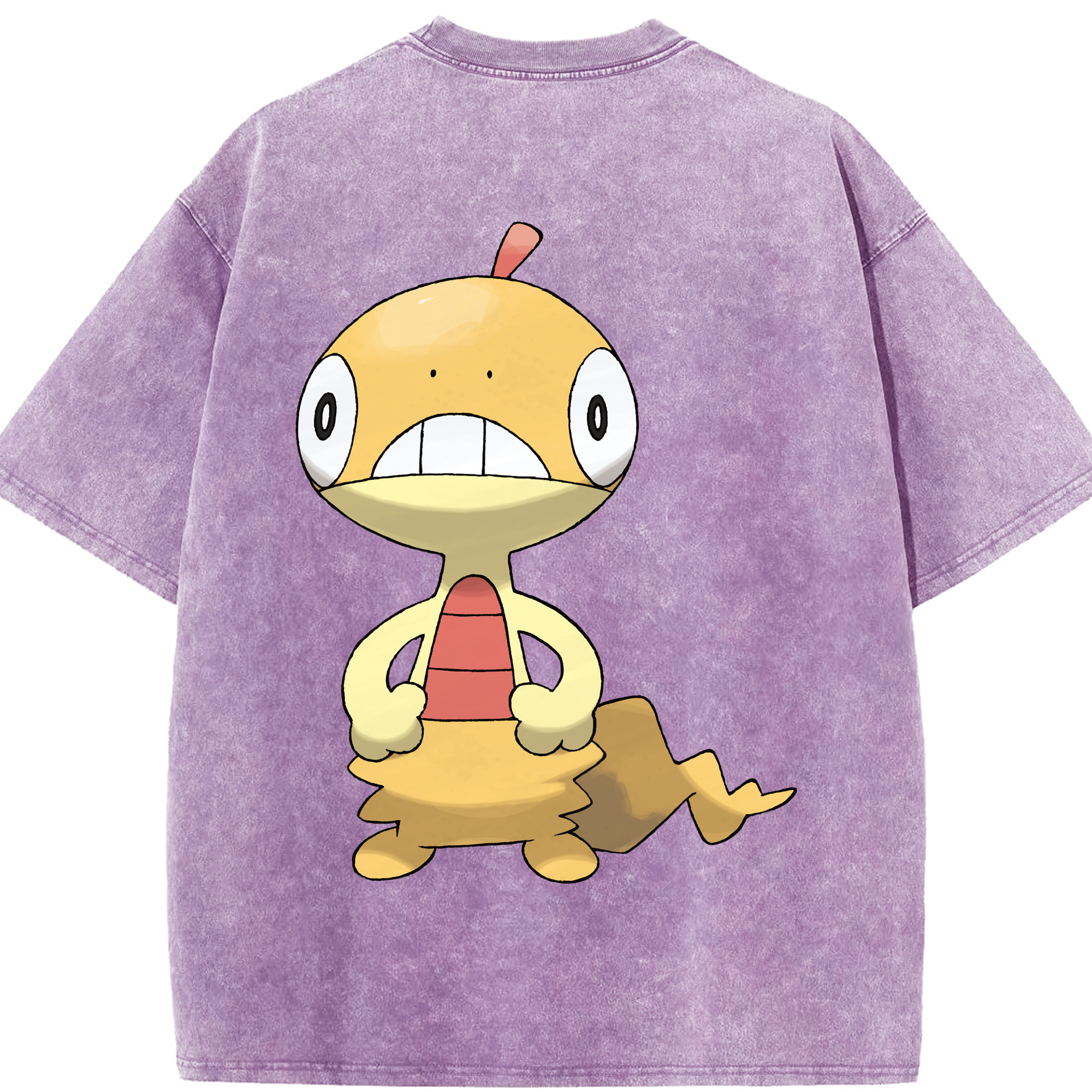 （画像用） ポケットモンスター Pokémon 綿100% ヴィンテージ風 半袖Tシャツ（背面プリント）