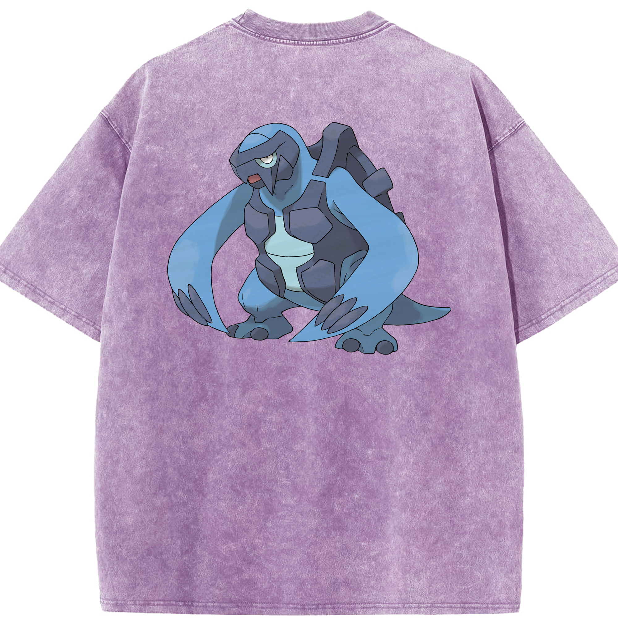 （画像用） ポケットモンスター Pokémon 綿100% ヴィンテージ風 半袖Tシャツ（背面プリント）