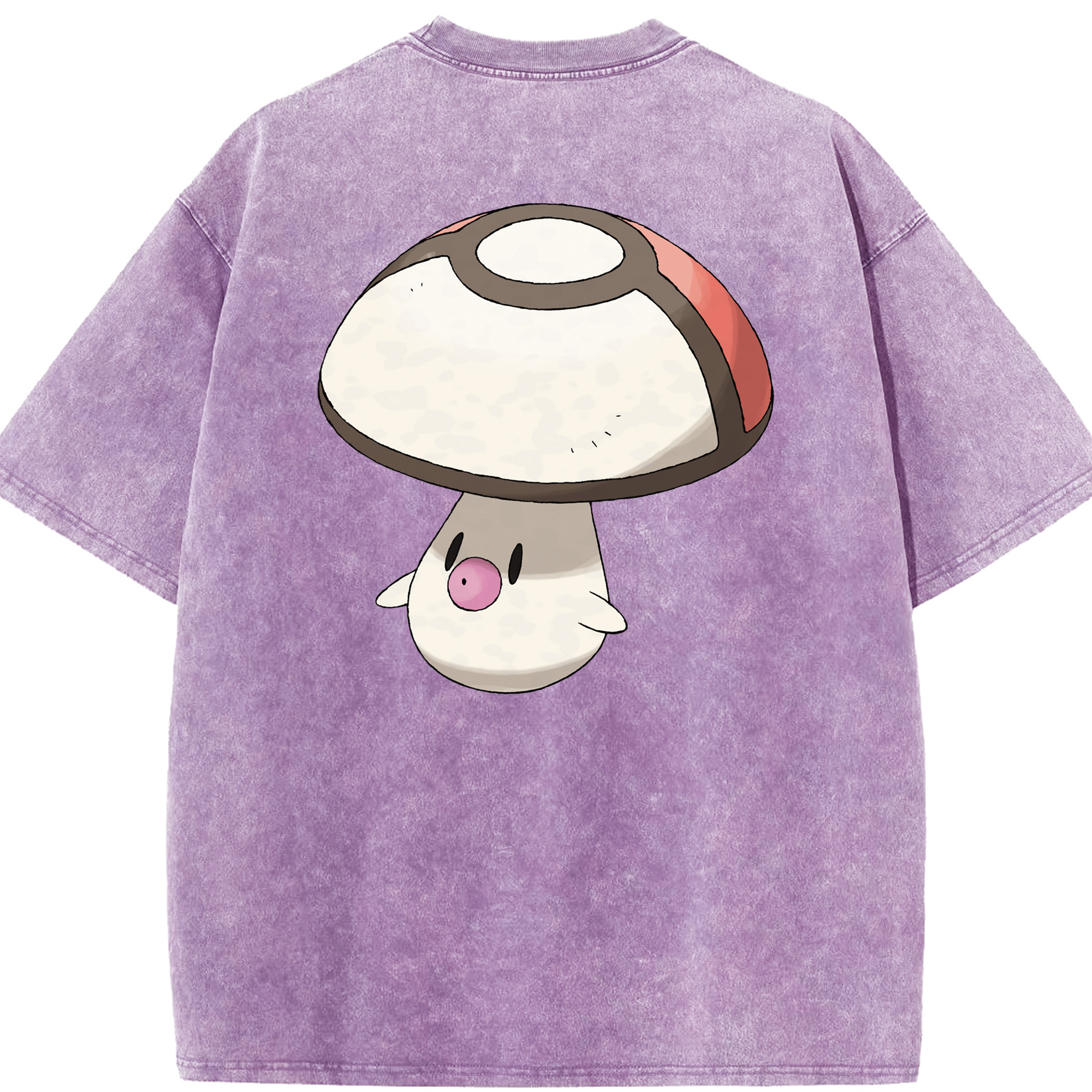 （画像用） ポケットモンスター Pokémon 綿100% ヴィンテージ風 半袖Tシャツ（背面プリント）