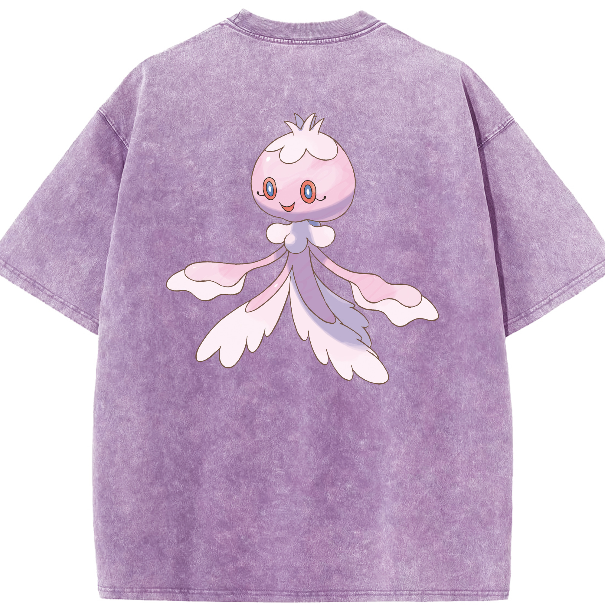 （画像用） ポケットモンスター Pokémon 綿100% ヴィンテージ風 半袖Tシャツ（背面プリント）