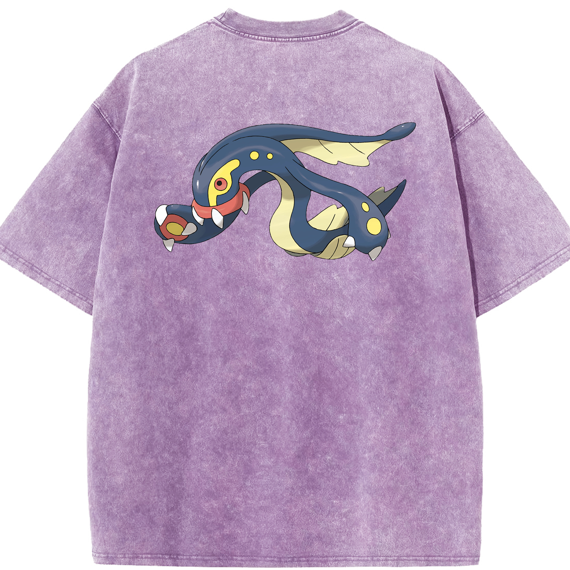 （画像用） ポケットモンスター Pokémon 綿100% ヴィンテージ風 半袖Tシャツ（背面プリント）