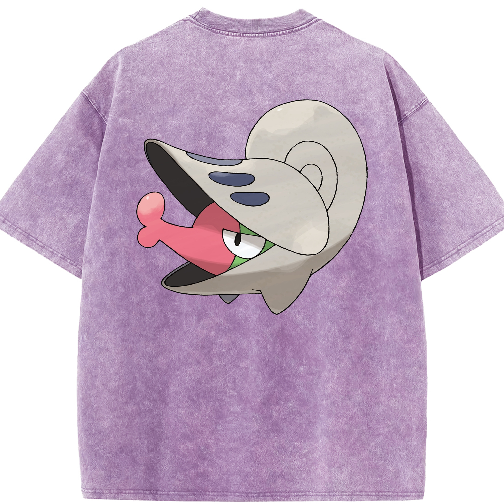 （画像用） ポケットモンスター Pokémon 綿100% ヴィンテージ風 半袖Tシャツ（背面プリント）
