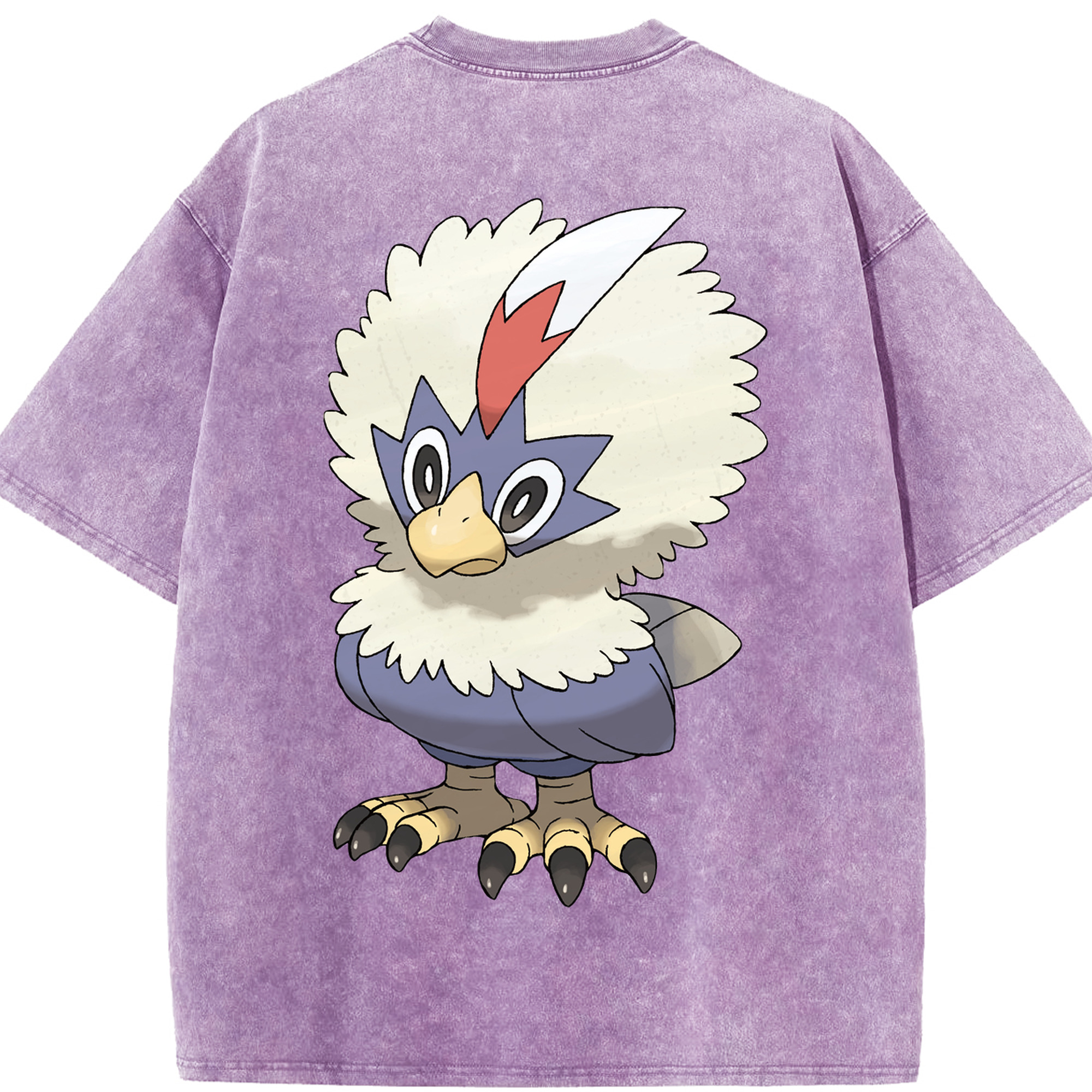 （画像用） ポケットモンスター Pokémon 綿100% ヴィンテージ風 半袖Tシャツ（背面プリント）
