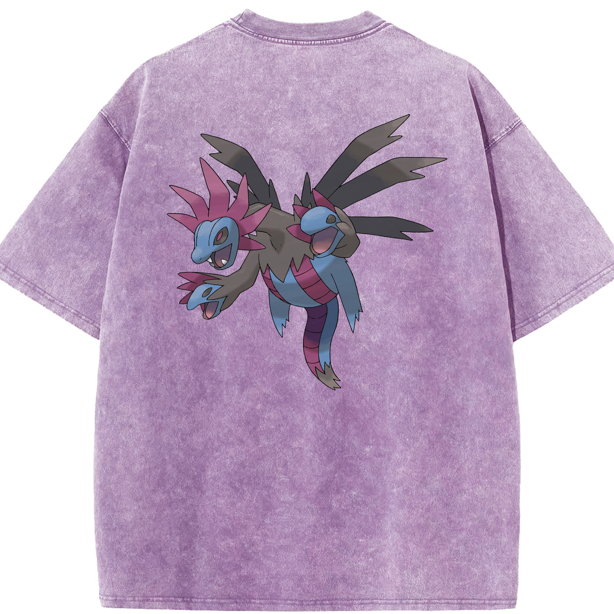 （画像用） ポケットモンスター Pokémon 綿100% ヴィンテージ風 半袖Tシャツ（背面プリント）