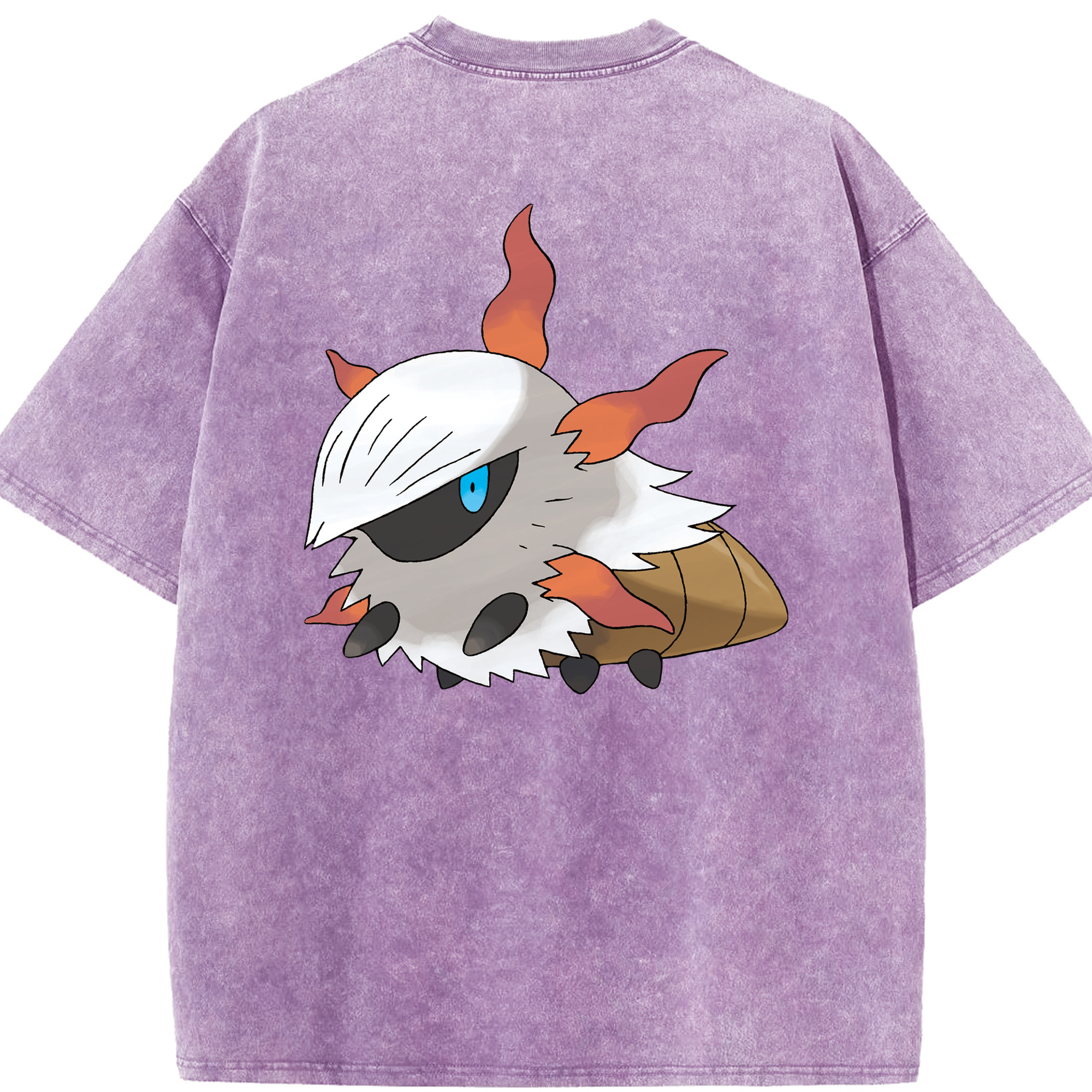 （画像用） ポケットモンスター Pokémon 綿100% ヴィンテージ風 半袖Tシャツ（背面プリント）