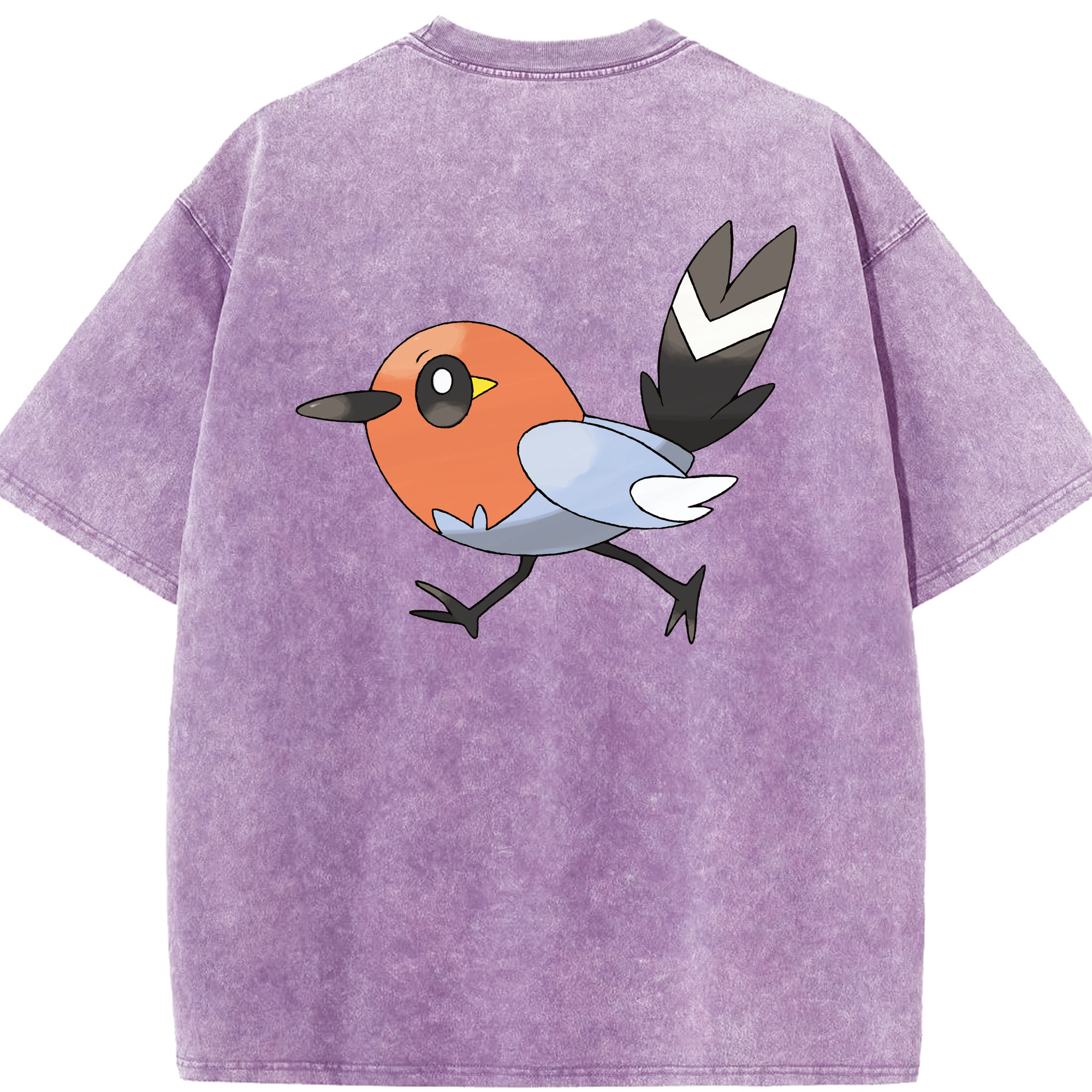 （画像用） ポケットモンスター Pokémon 綿100% ヴィンテージ風 半袖Tシャツ（背面プリント）