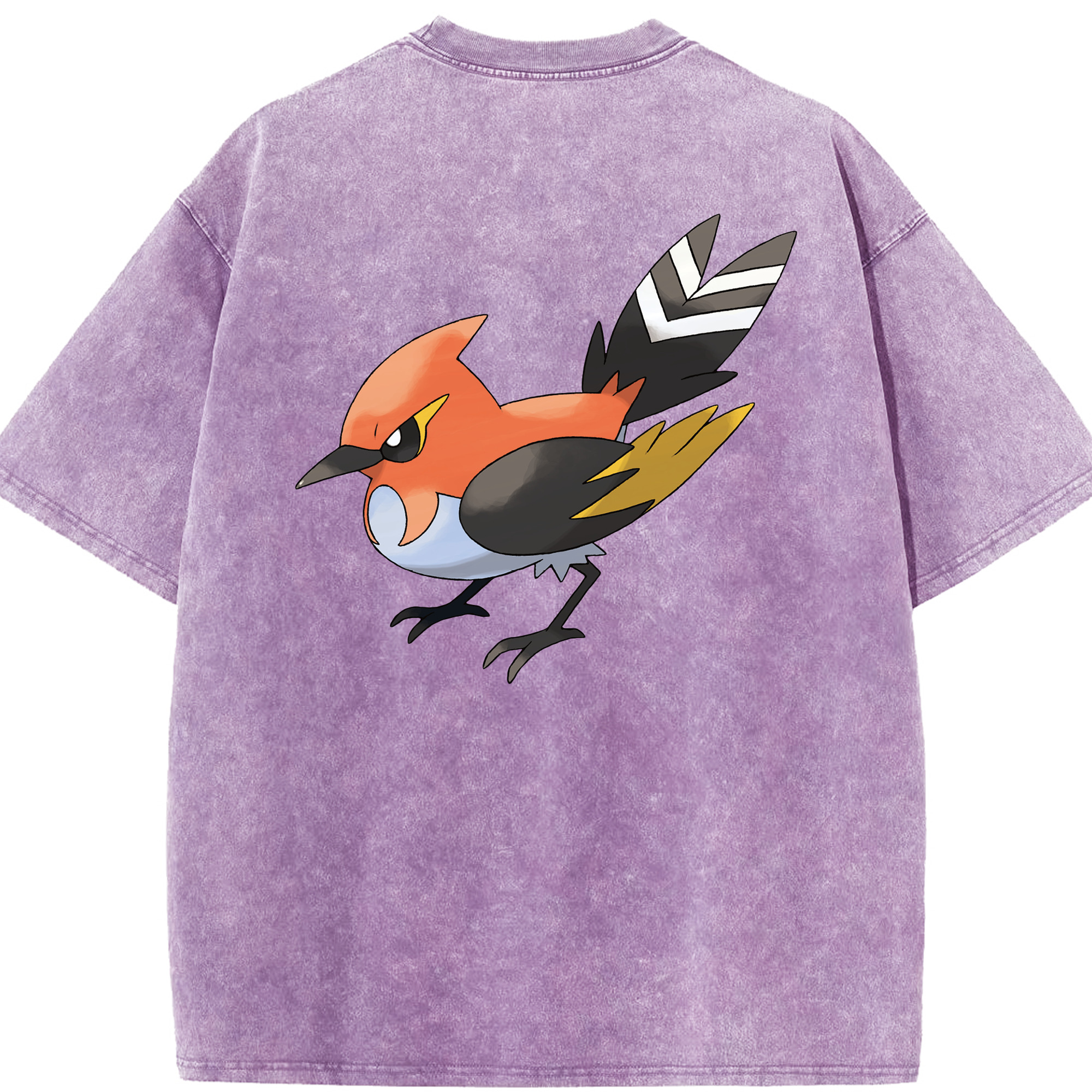 （画像用） ポケットモンスター Pokémon 綿100% ヴィンテージ風 半袖Tシャツ（背面プリント）