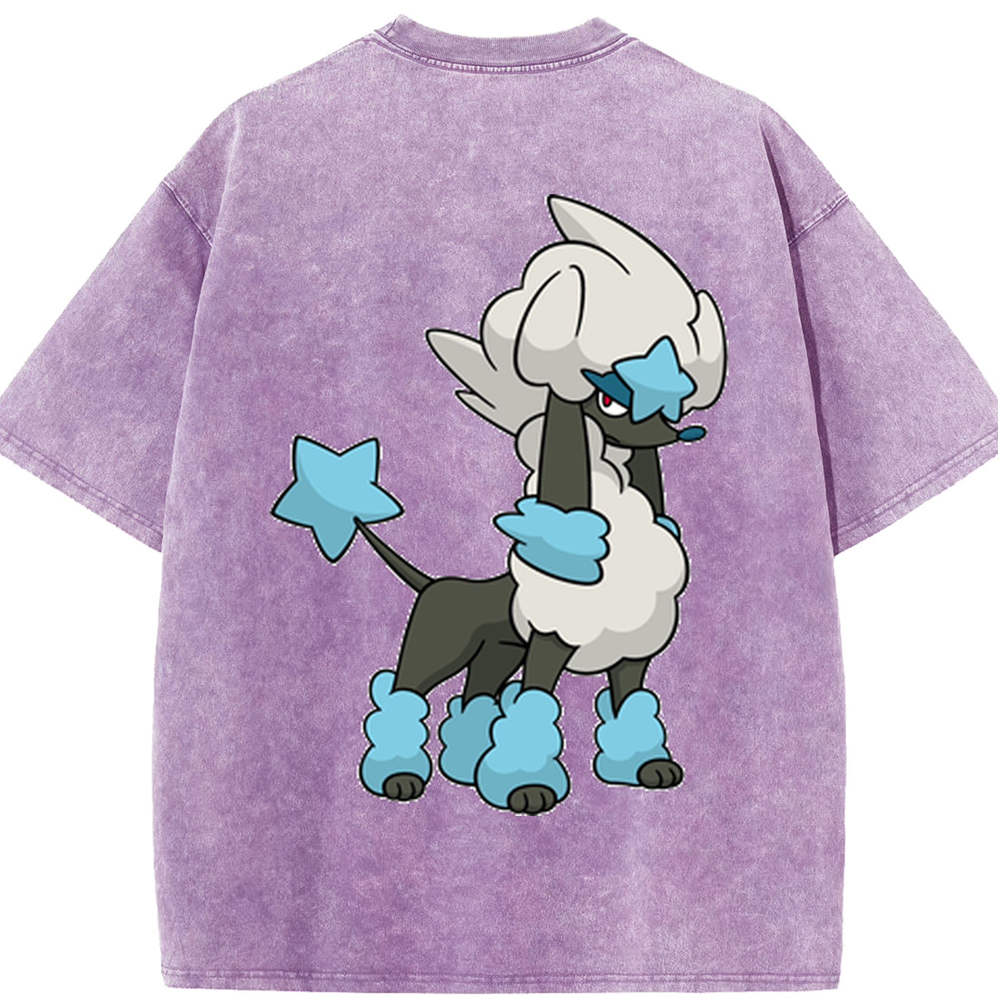 （画像用） ポケットモンスター Pokémon 綿100% ヴィンテージ風 半袖Tシャツ（背面プリント）