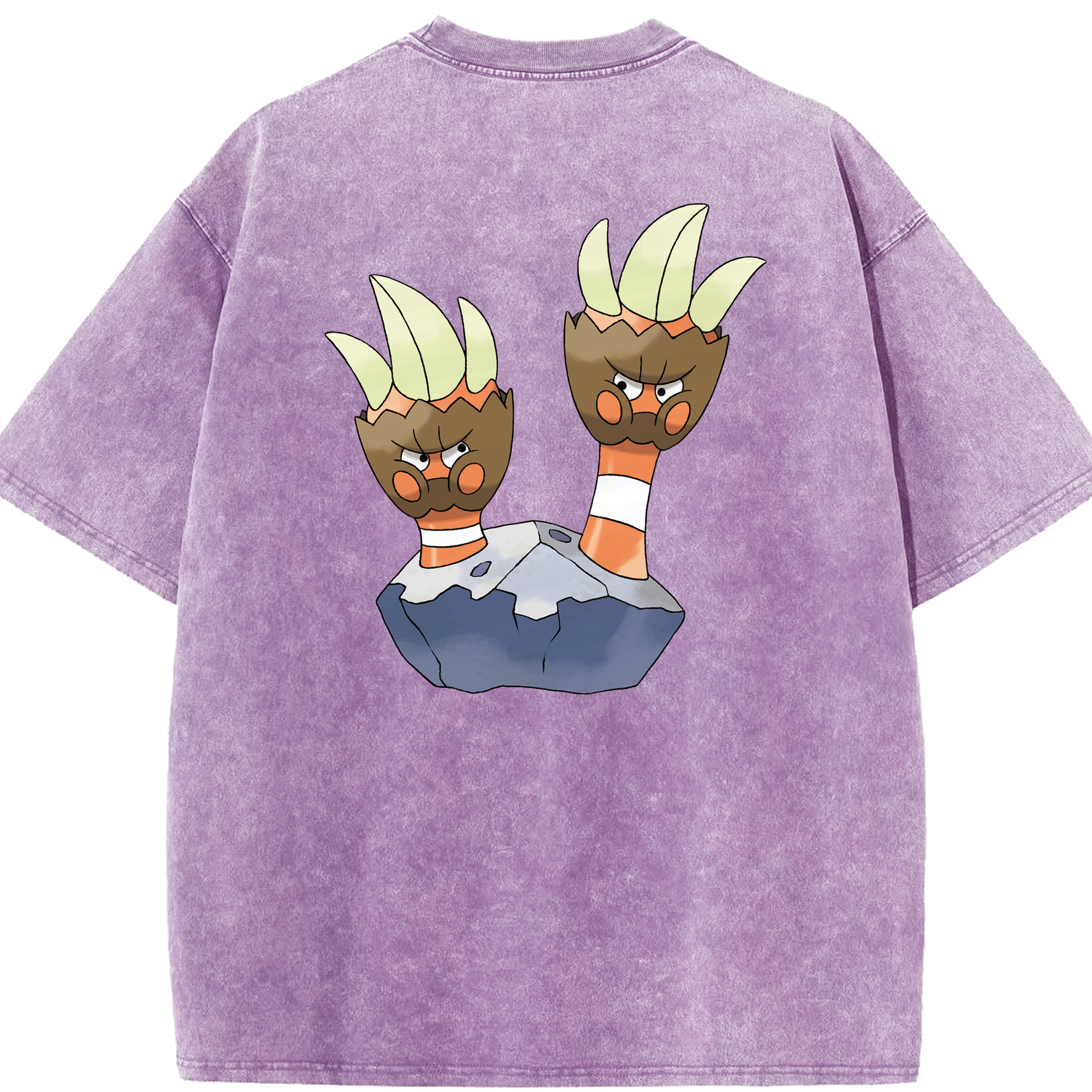 （画像用） ポケットモンスター Pokémon 綿100% ヴィンテージ風 半袖Tシャツ（背面プリント）