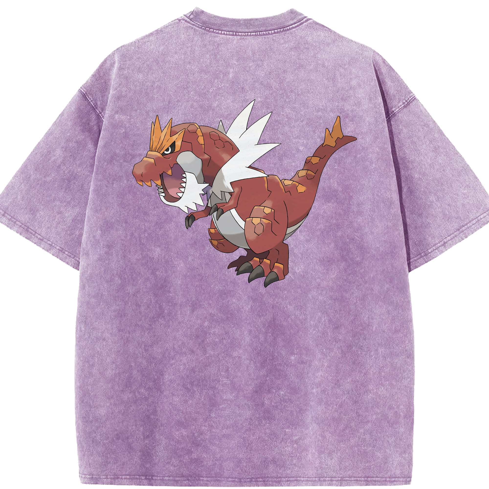 （画像用） ポケットモンスター Pokémon 綿100% ヴィンテージ風 半袖Tシャツ（背面プリント）