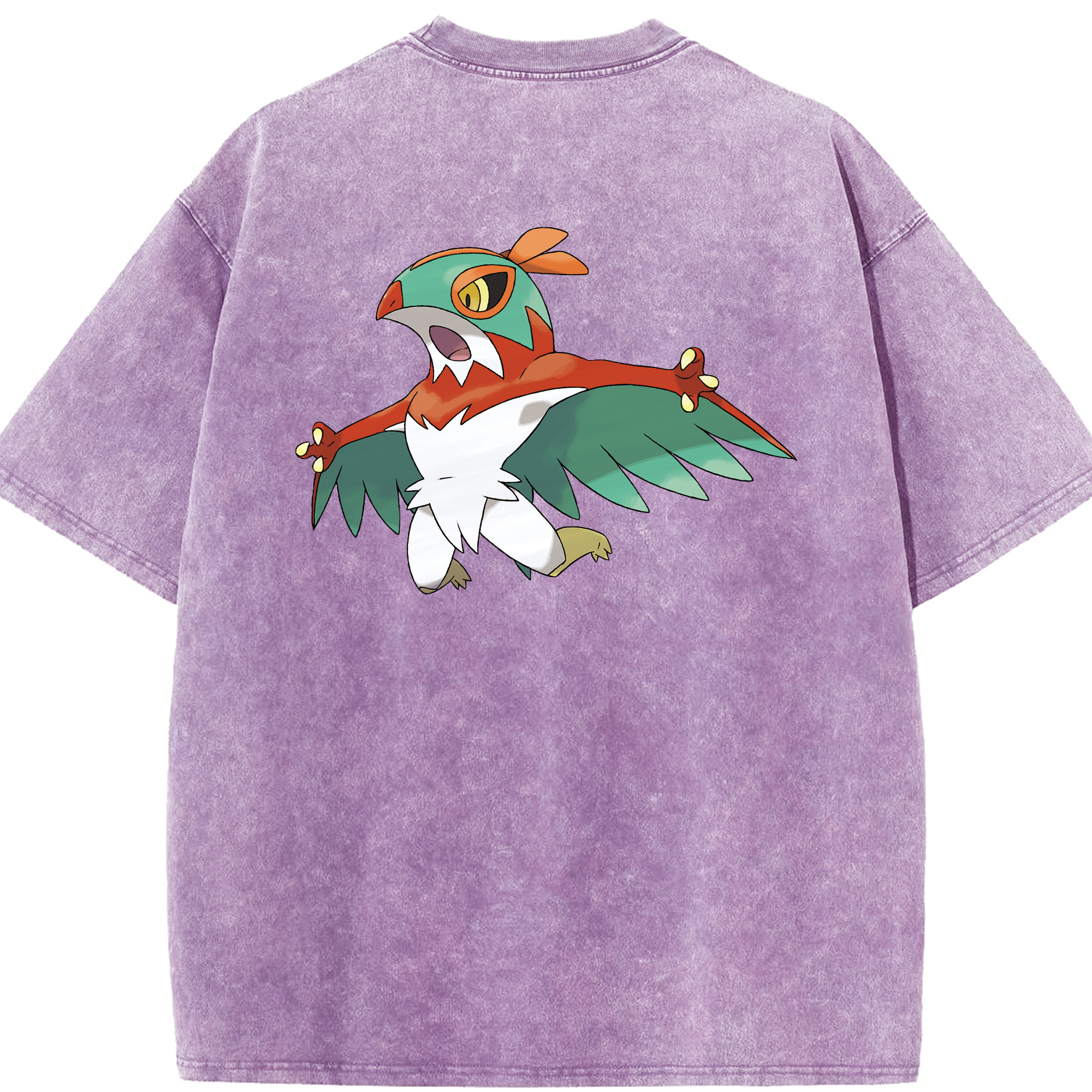 （画像用） ポケットモンスター Pokémon 綿100% ヴィンテージ風 半袖Tシャツ（背面プリント）