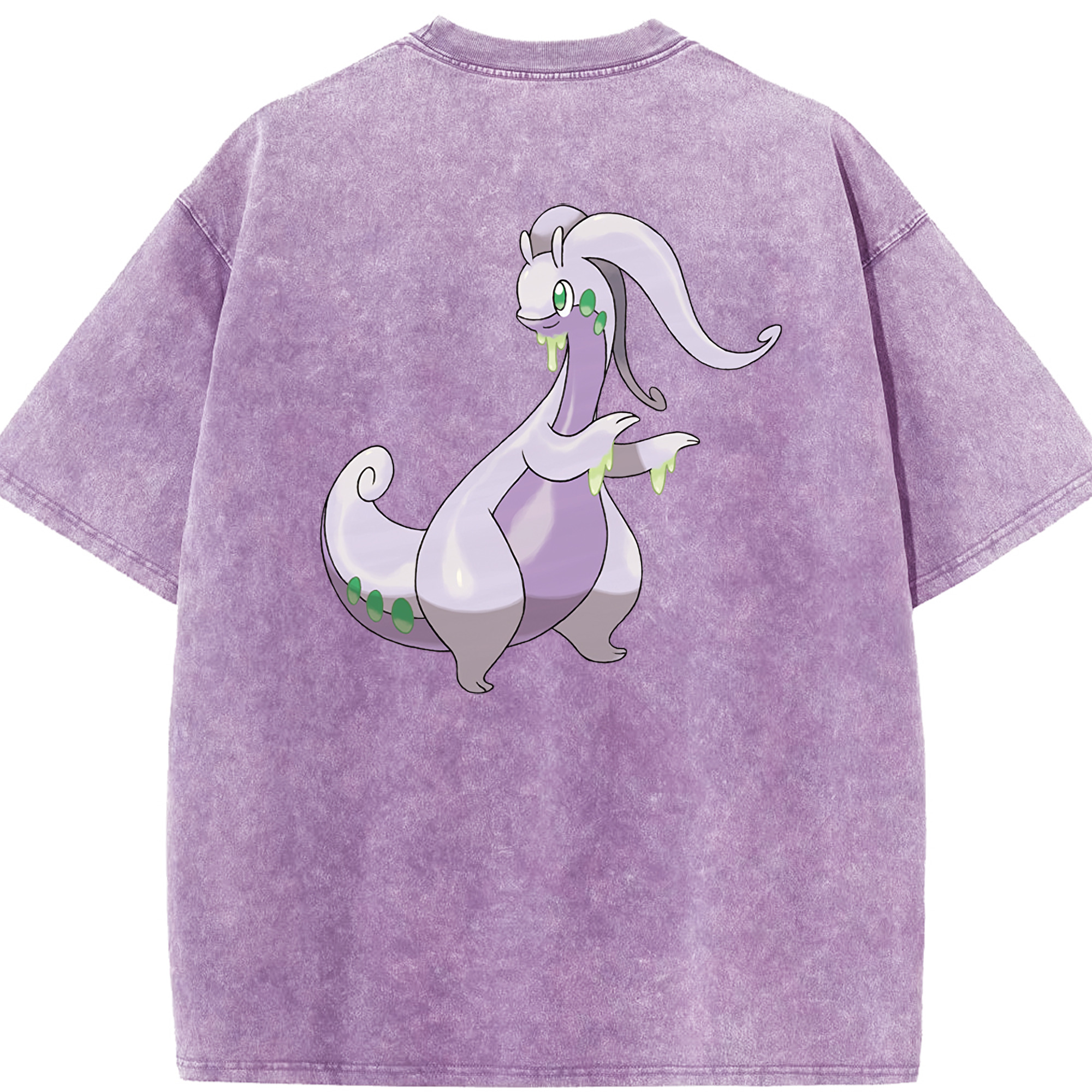 （画像用） ポケットモンスター Pokémon 綿100% ヴィンテージ風 半袖Tシャツ（背面プリント）