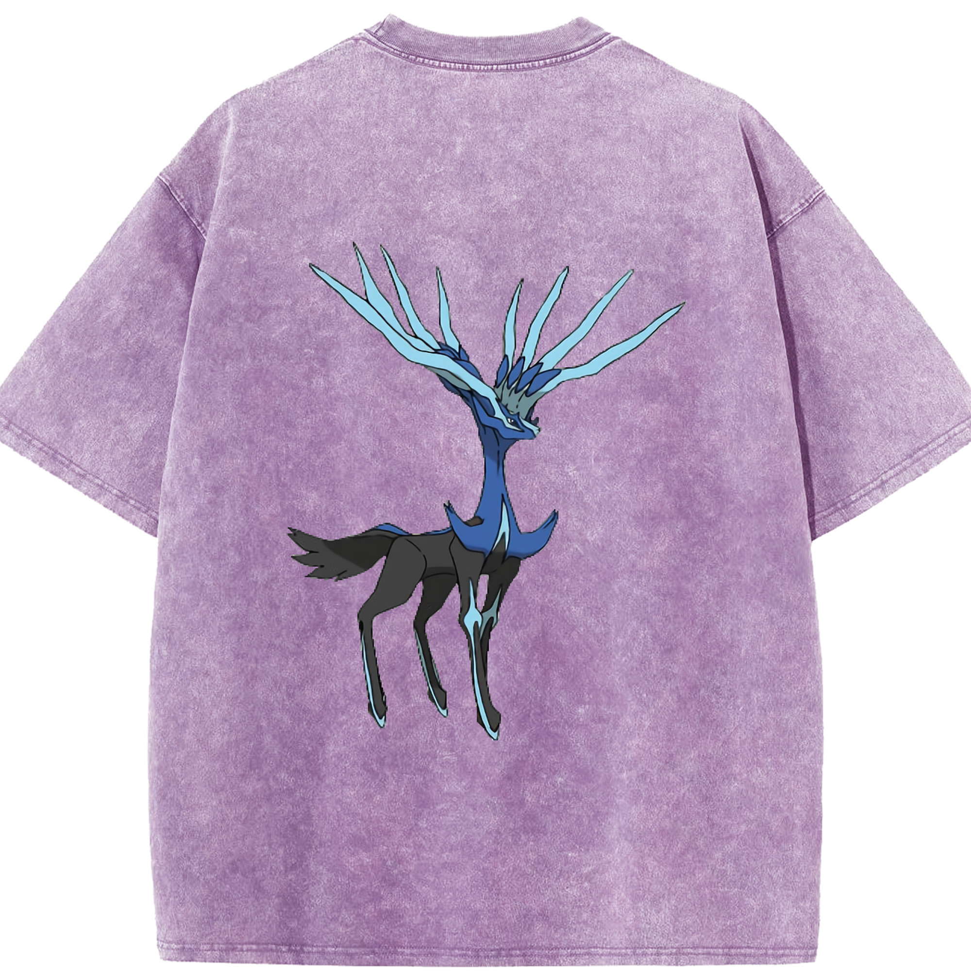 （画像用） ポケットモンスター Pokémon 綿100% ヴィンテージ風 半袖Tシャツ（背面プリント）