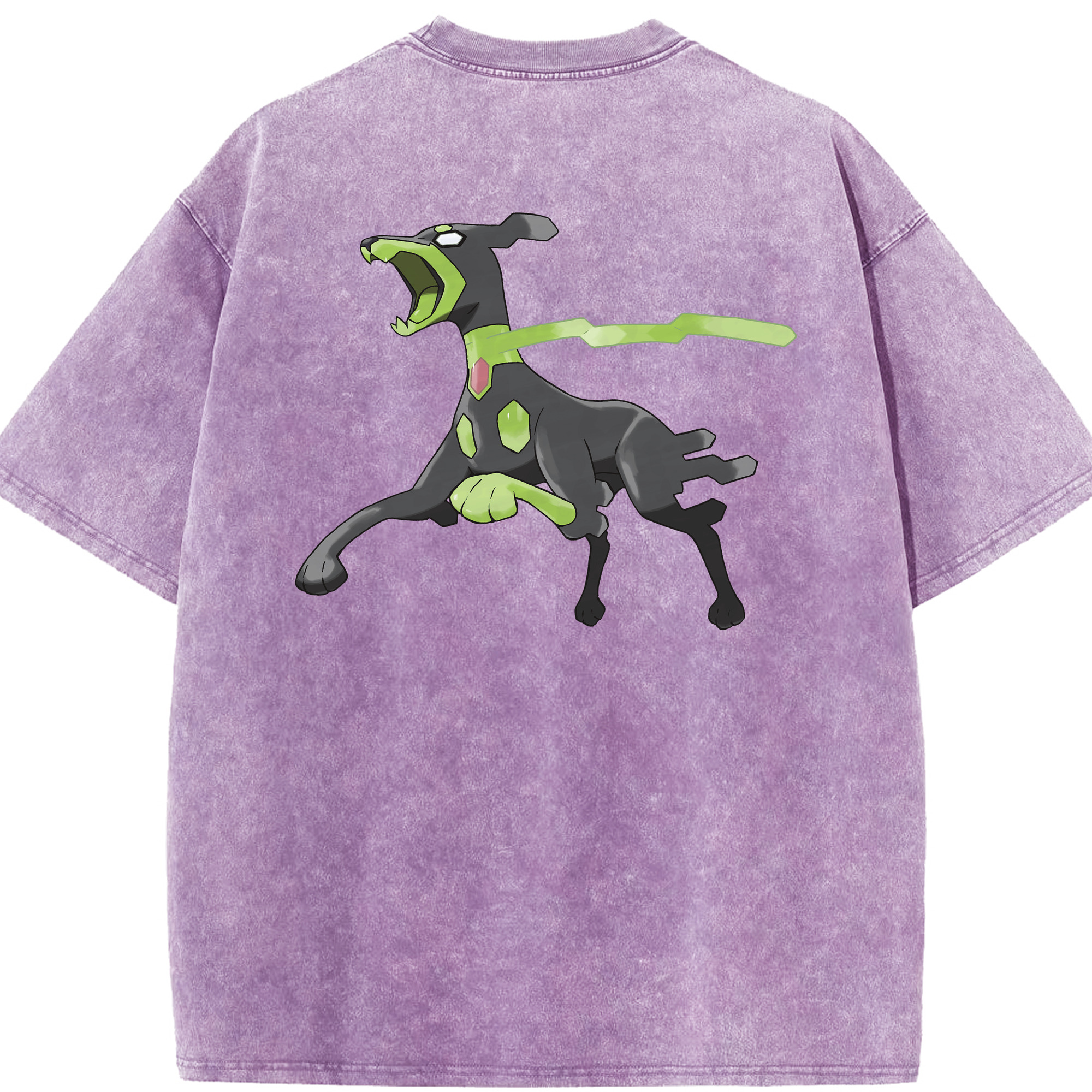 （画像用） ポケットモンスター Pokémon 綿100% ヴィンテージ風 半袖Tシャツ（背面プリント）