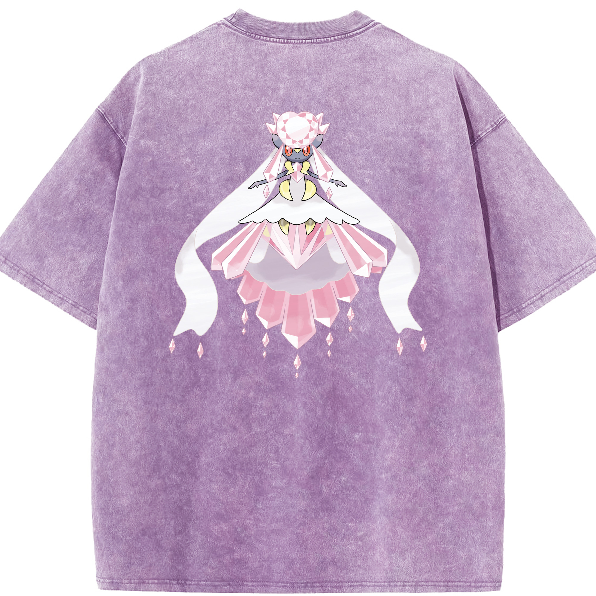 （画像用） ポケットモンスター Pokémon 綿100% ヴィンテージ風 半袖Tシャツ（背面プリント）