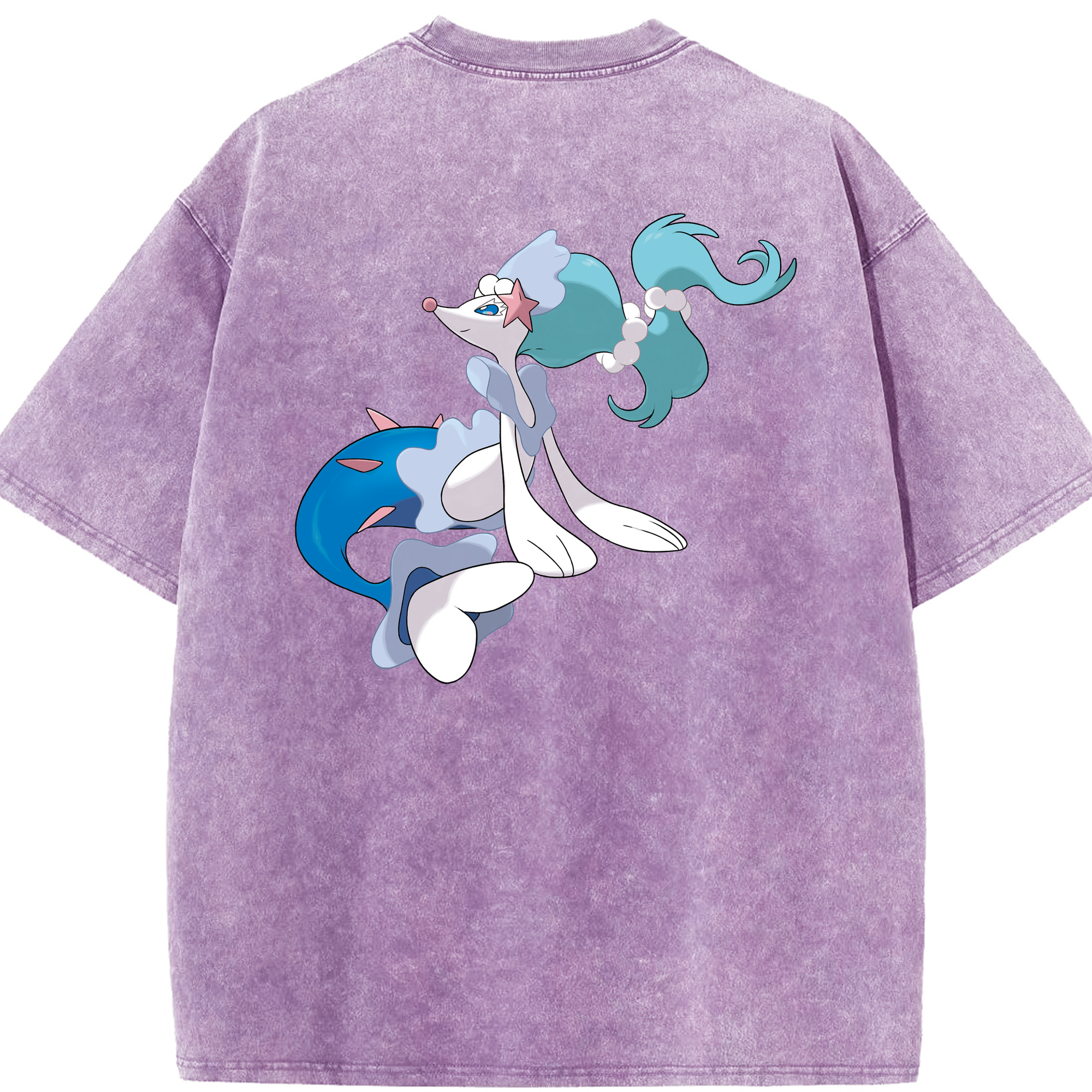 （画像用） ポケットモンスター Pokémon 綿100% ヴィンテージ風 半袖Tシャツ（背面プリント）