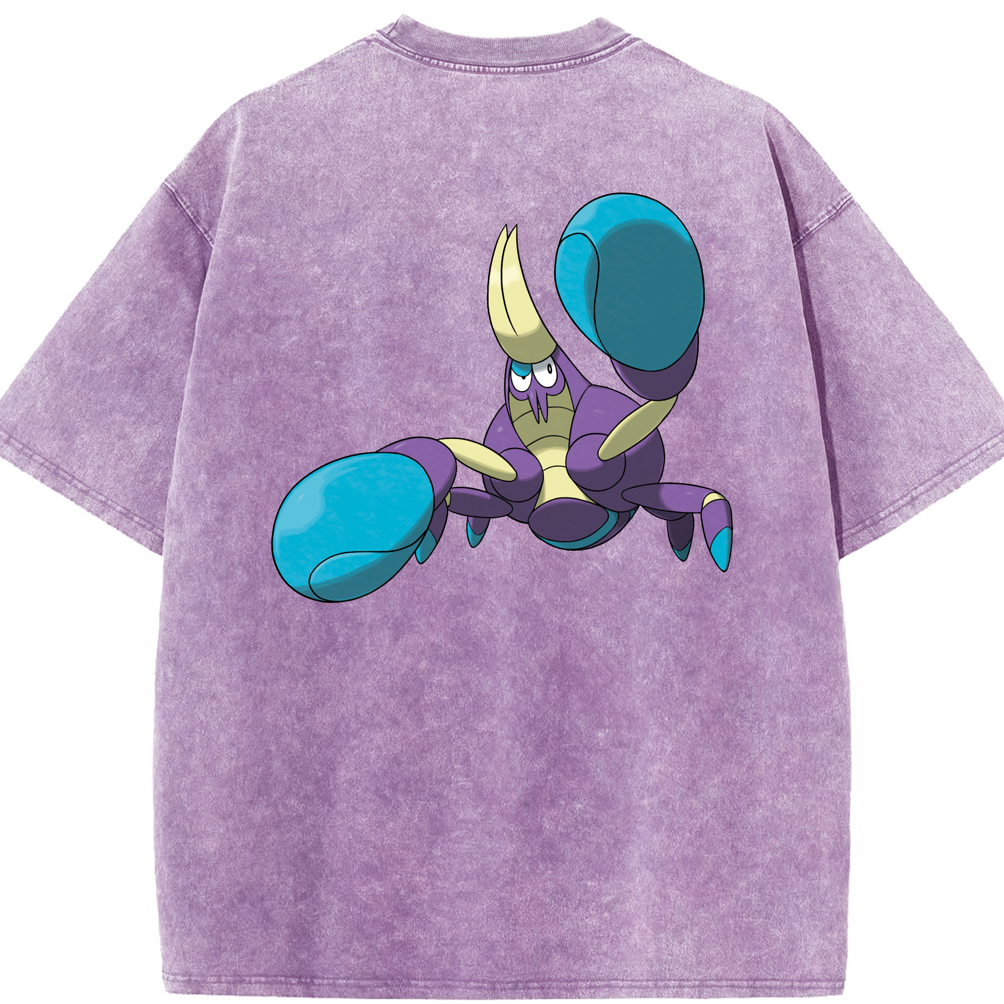 （画像用） ポケットモンスター Pokémon 綿100% ヴィンテージ風 半袖Tシャツ（背面プリント）