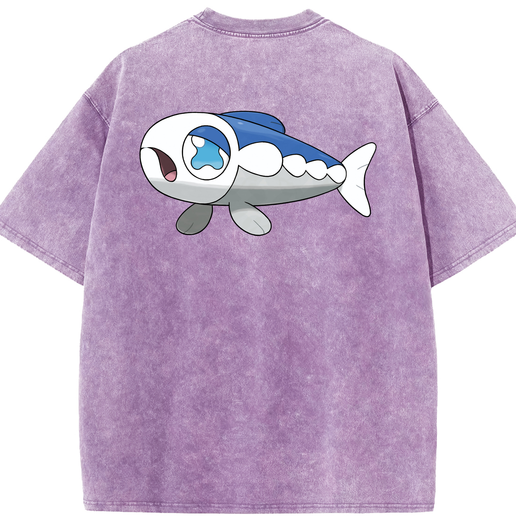 （画像用） ポケットモンスター Pokémon 綿100% ヴィンテージ風 半袖Tシャツ（背面プリント）