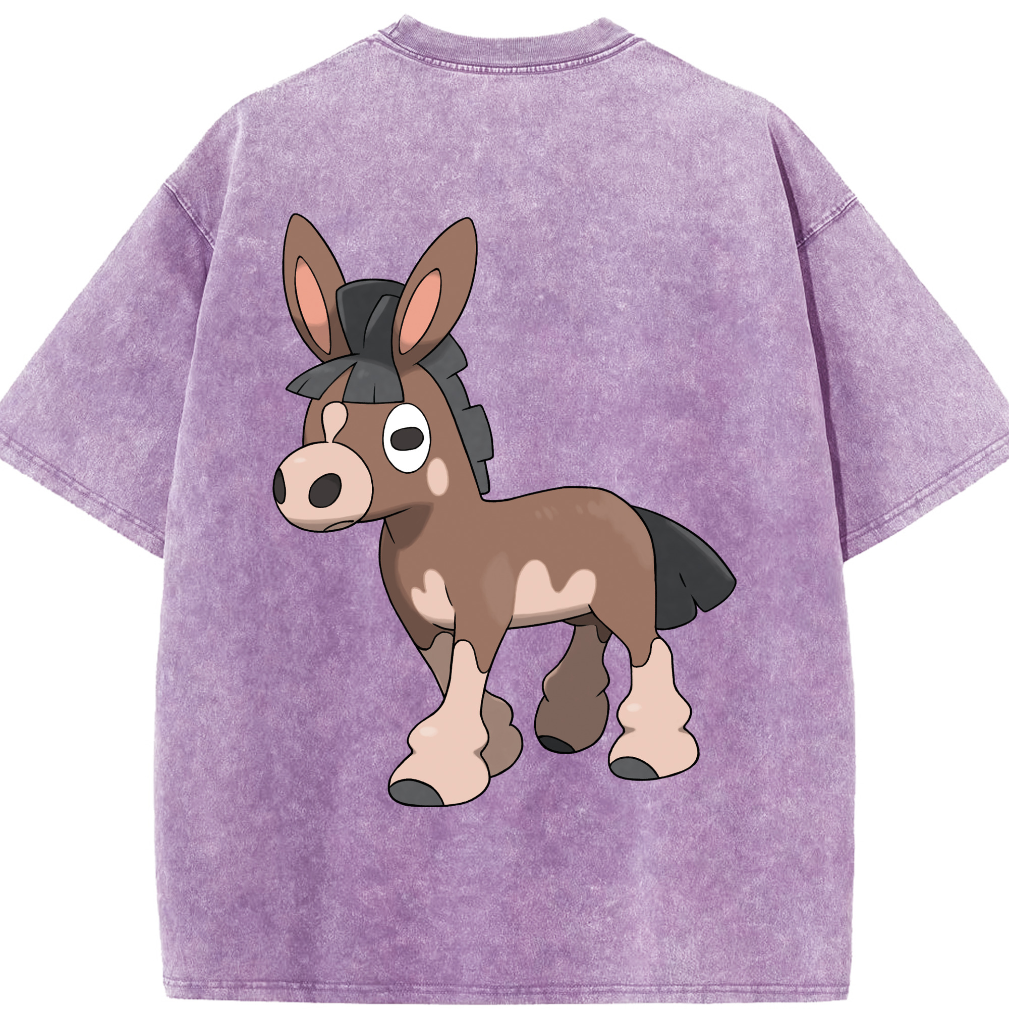 （画像用） ポケットモンスター Pokémon 綿100% ヴィンテージ風 半袖Tシャツ（背面プリント）
