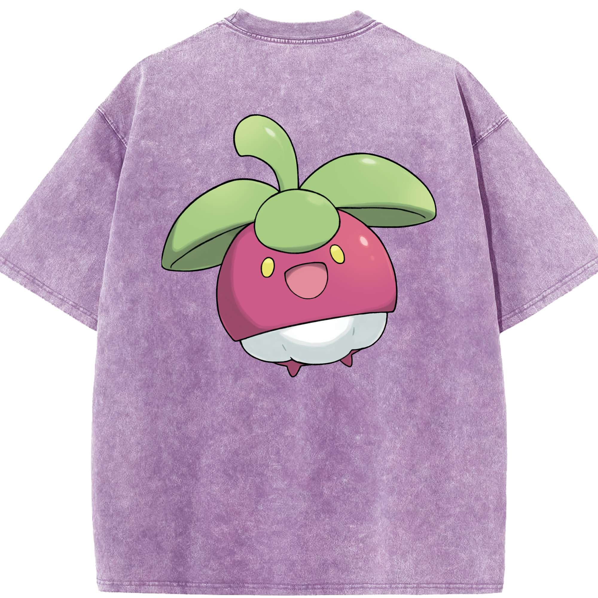 （画像用） ポケットモンスター Pokémon 綿100% ヴィンテージ風 半袖Tシャツ（背面プリント）