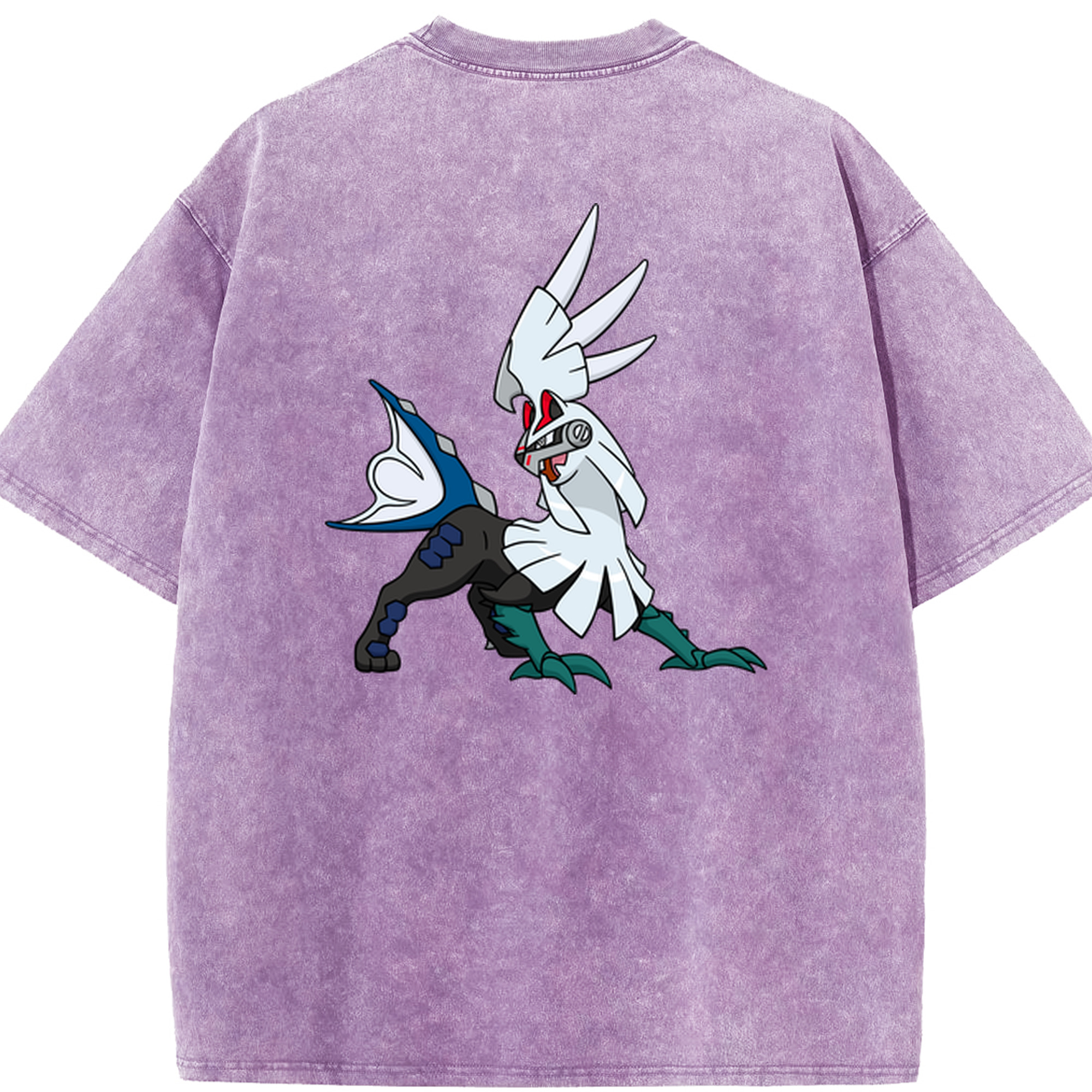 （画像用） ポケットモンスター Pokémon 綿100% ヴィンテージ風 半袖Tシャツ（背面プリント）