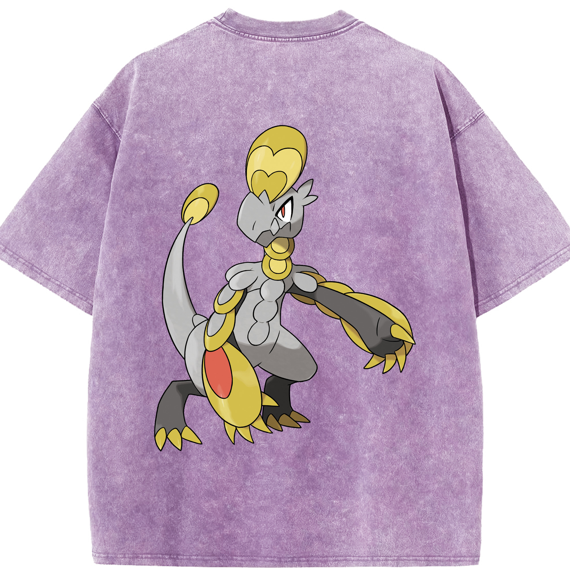 （画像用） ポケットモンスター Pokémon 綿100% ヴィンテージ風 半袖Tシャツ（背面プリント）