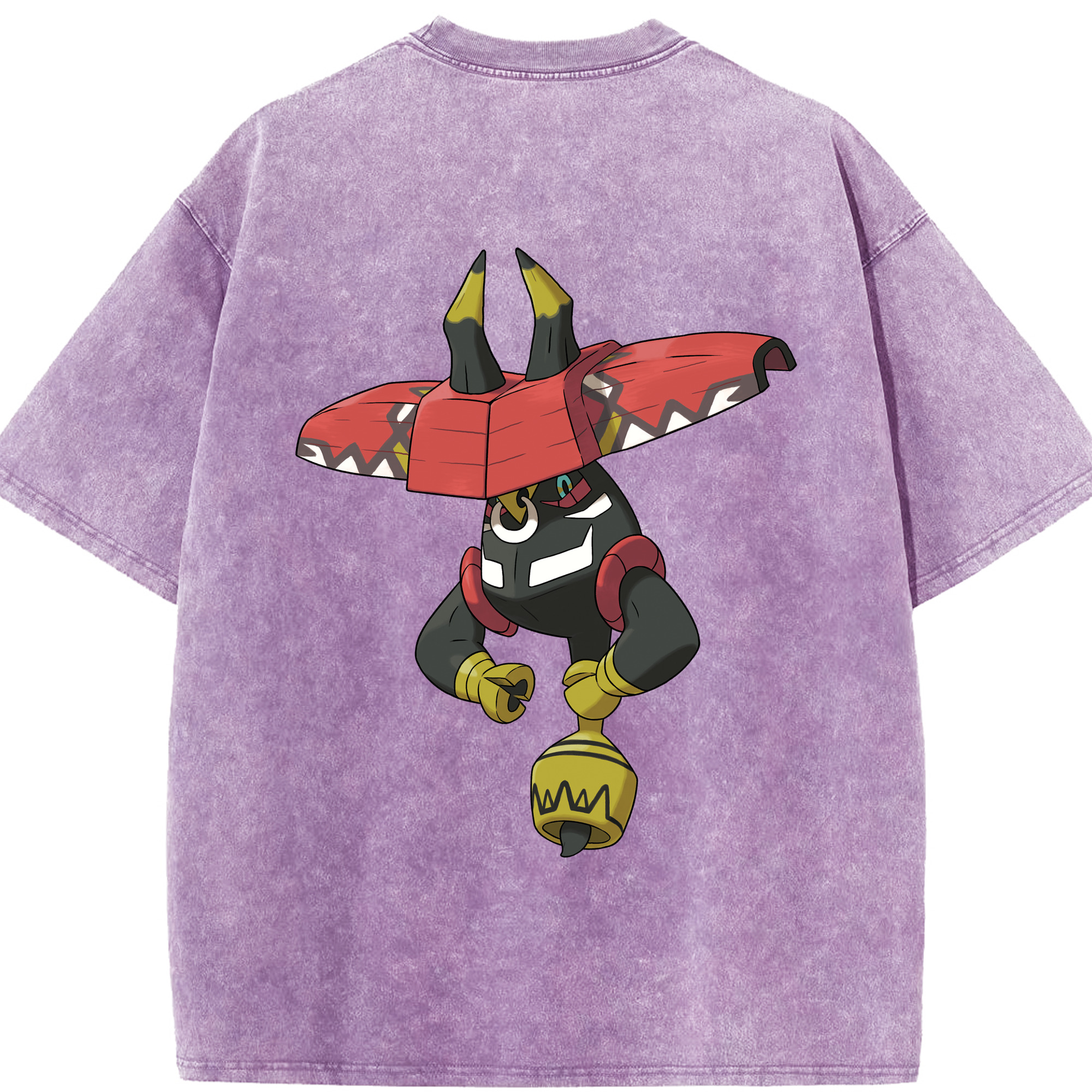（画像用） ポケットモンスター Pokémon 綿100% ヴィンテージ風 半袖Tシャツ（背面プリント）