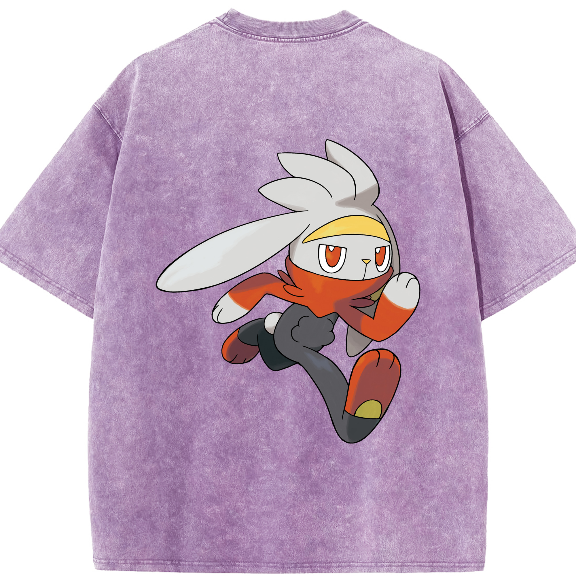 （画像用） ポケットモンスター Pokémon 綿100% ヴィンテージ風 半袖Tシャツ（背面プリント）