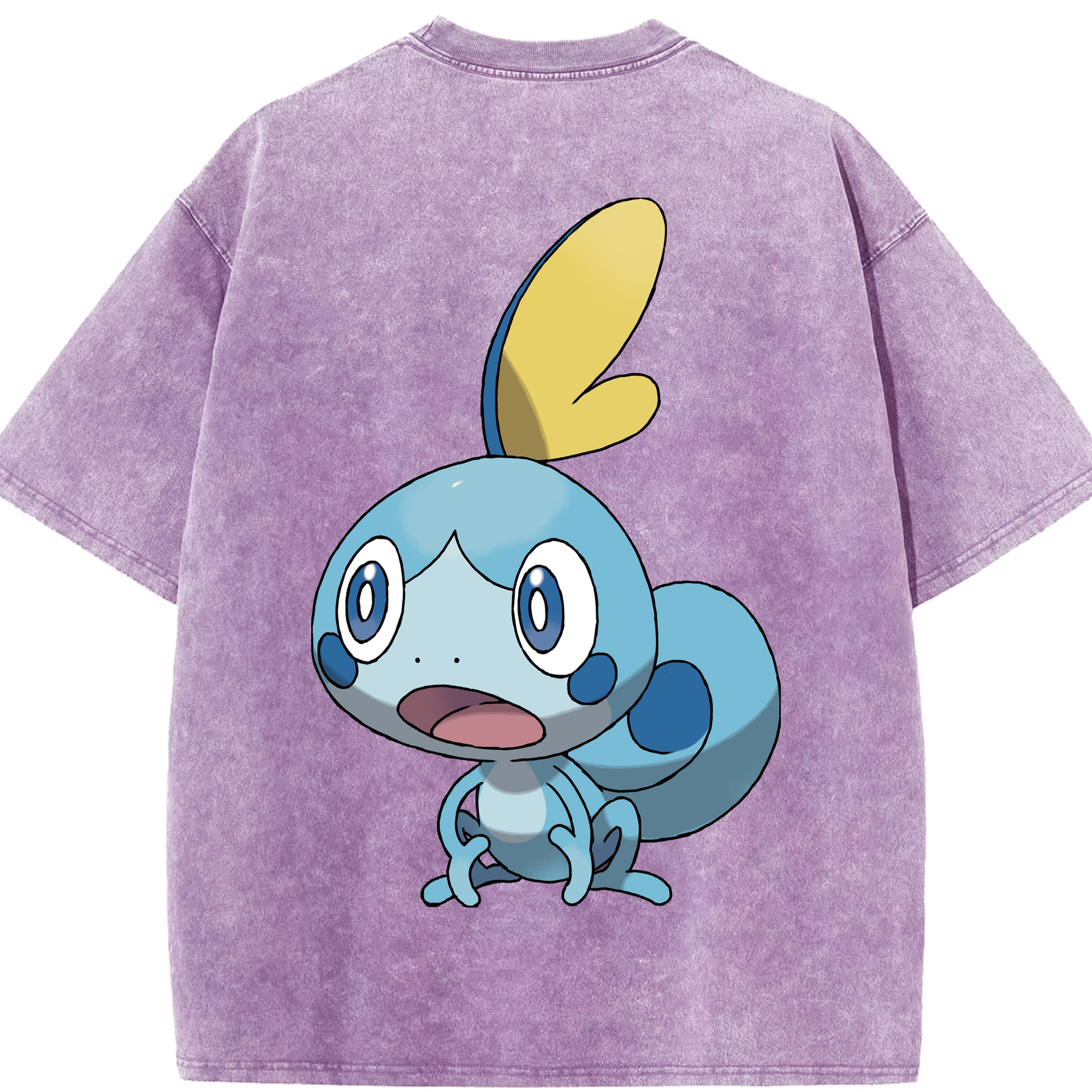 （画像用） ポケットモンスター Pokémon 綿100% ヴィンテージ風 半袖Tシャツ（背面プリント）