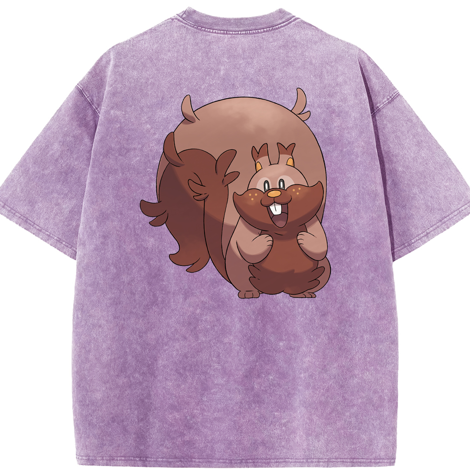 （画像用） ポケットモンスター Pokémon 綿100% ヴィンテージ風 半袖Tシャツ（背面プリント）
