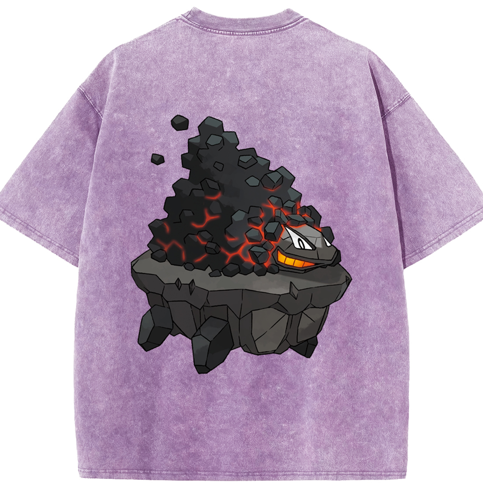 （画像用） ポケットモンスター Pokémon 綿100% ヴィンテージ風 半袖Tシャツ（背面プリント）
