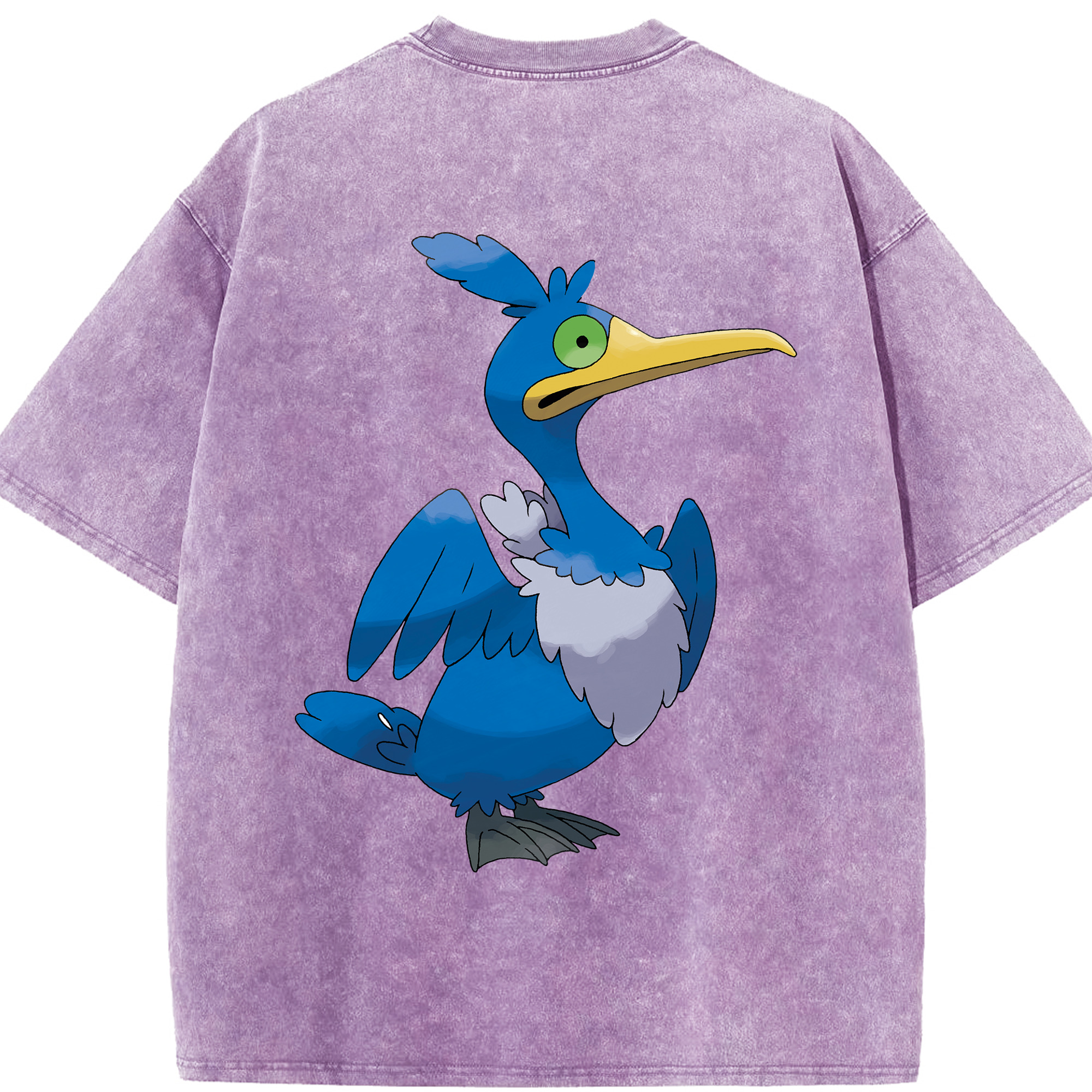 （画像用） ポケットモンスター Pokémon 綿100% ヴィンテージ風 半袖Tシャツ（背面プリント）