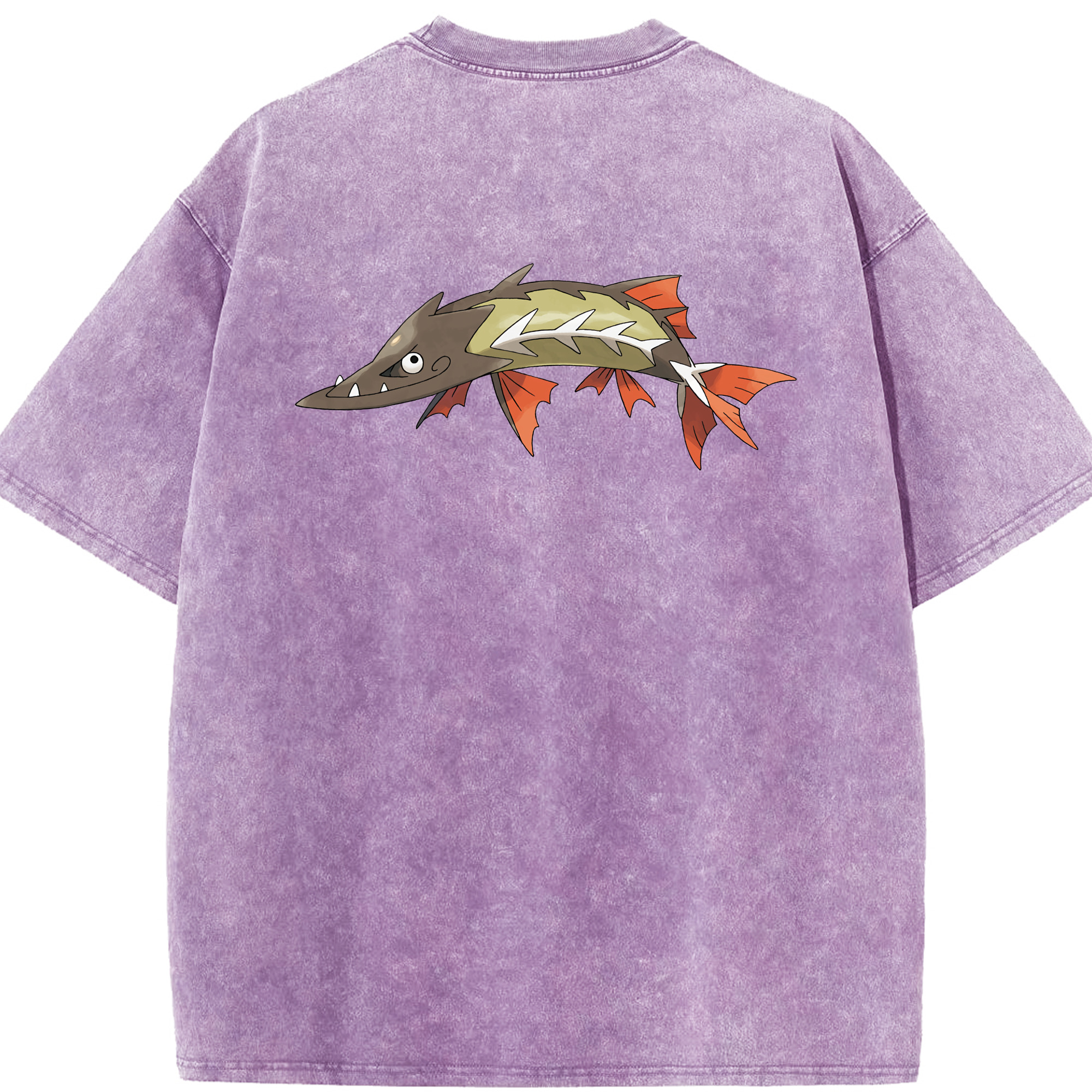 （画像用） ポケットモンスター Pokémon 綿100% ヴィンテージ風 半袖Tシャツ（背面プリント）