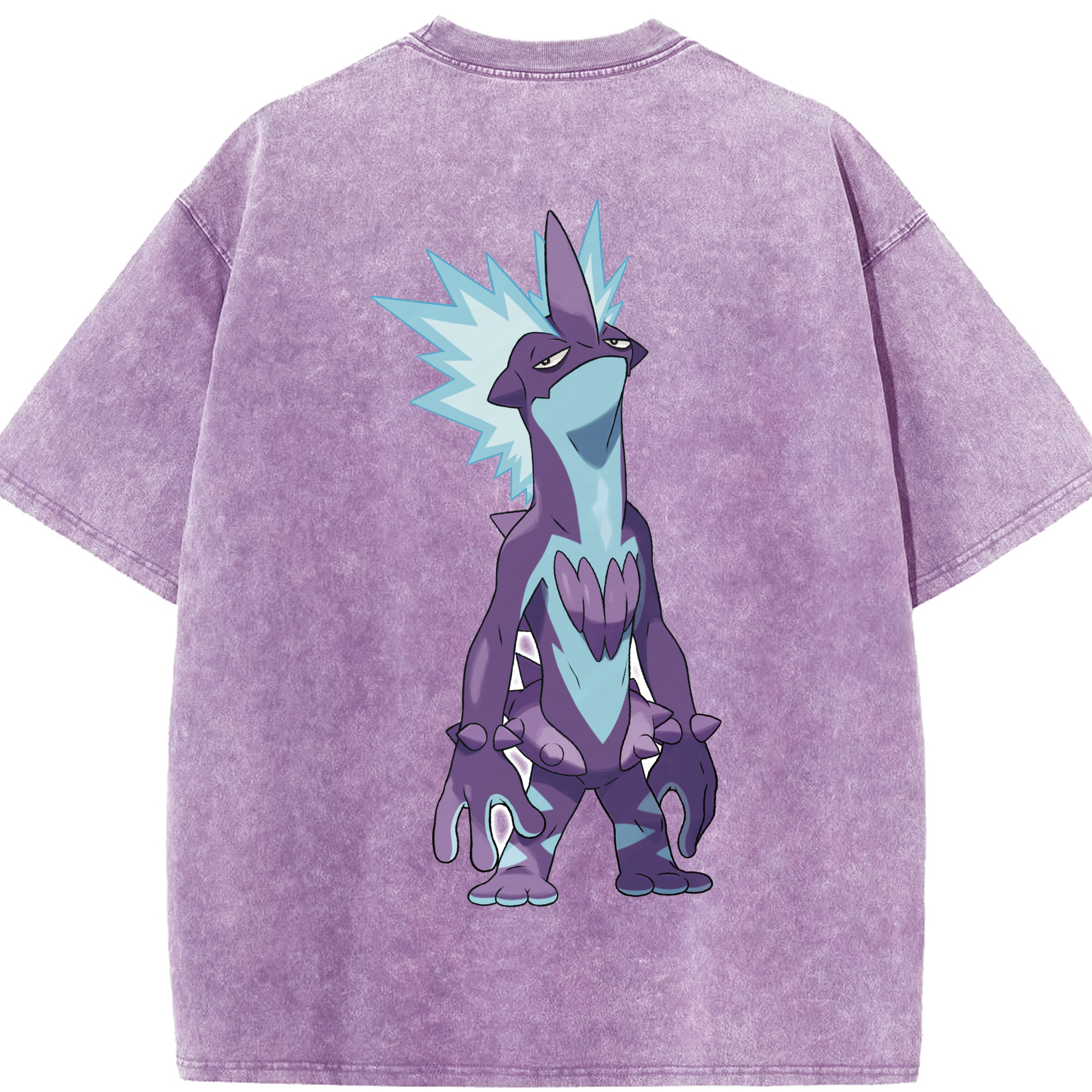 （画像用） ポケットモンスター Pokémon 綿100% ヴィンテージ風 半袖Tシャツ（背面プリント）