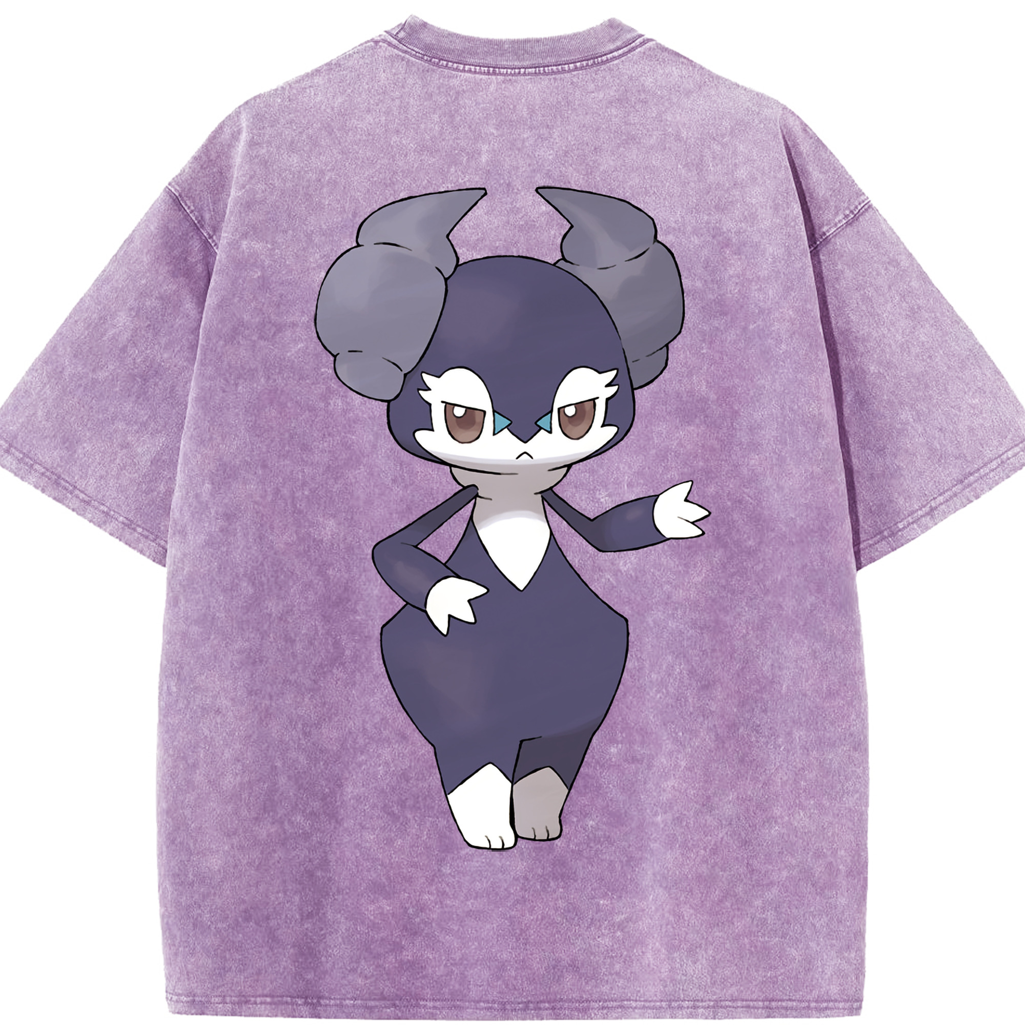 （画像用） ポケットモンスター Pokémon 綿100% ヴィンテージ風 半袖Tシャツ（背面プリント）