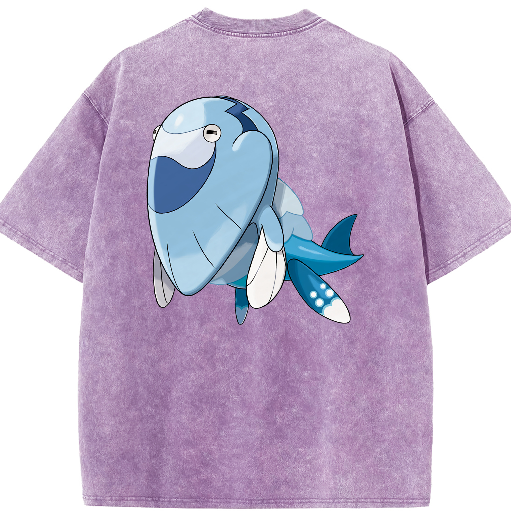 （画像用） ポケットモンスター Pokémon 綿100% ヴィンテージ風 半袖Tシャツ（背面プリント）
