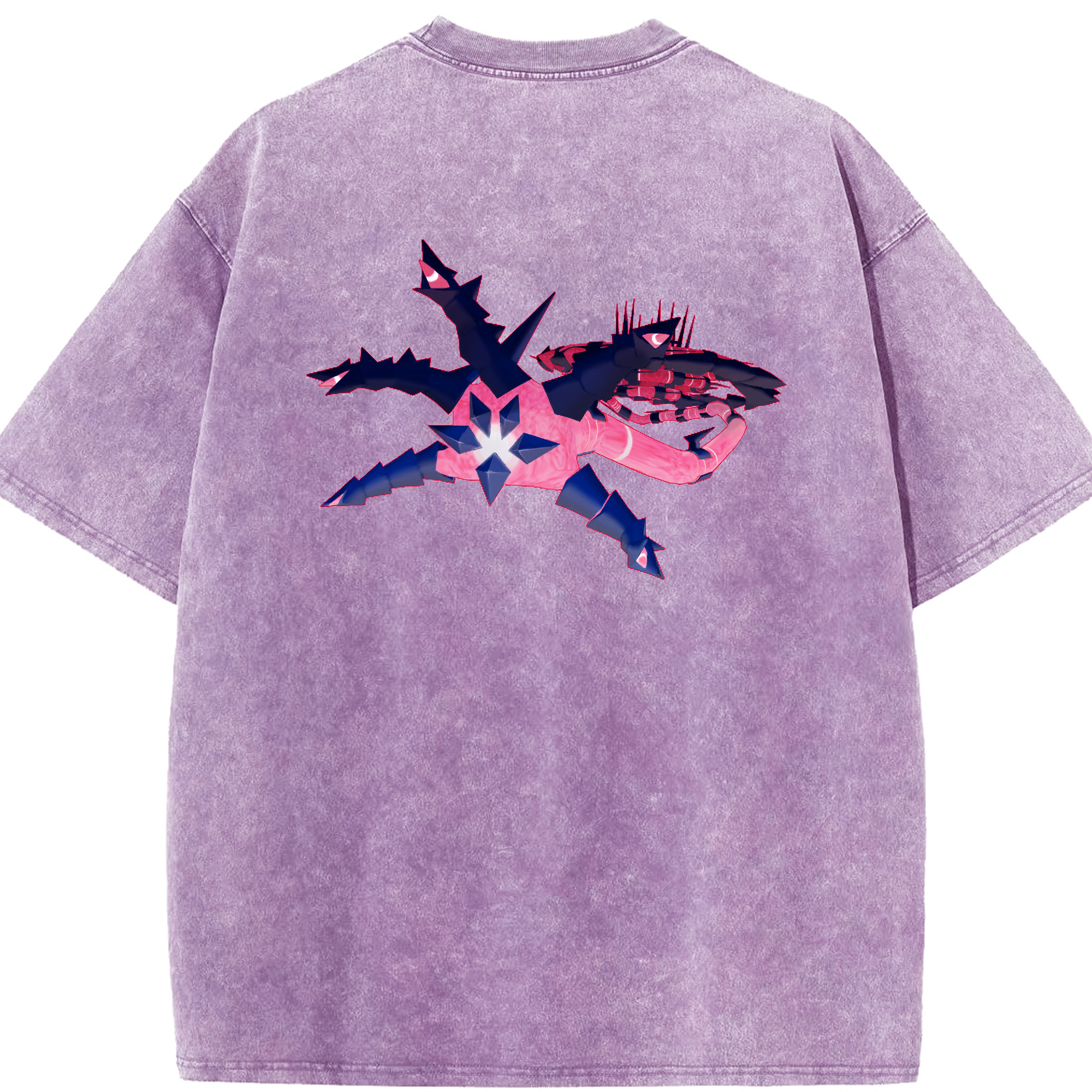 （画像用） ポケットモンスター Pokémon 綿100% ヴィンテージ風 半袖Tシャツ（背面プリント）