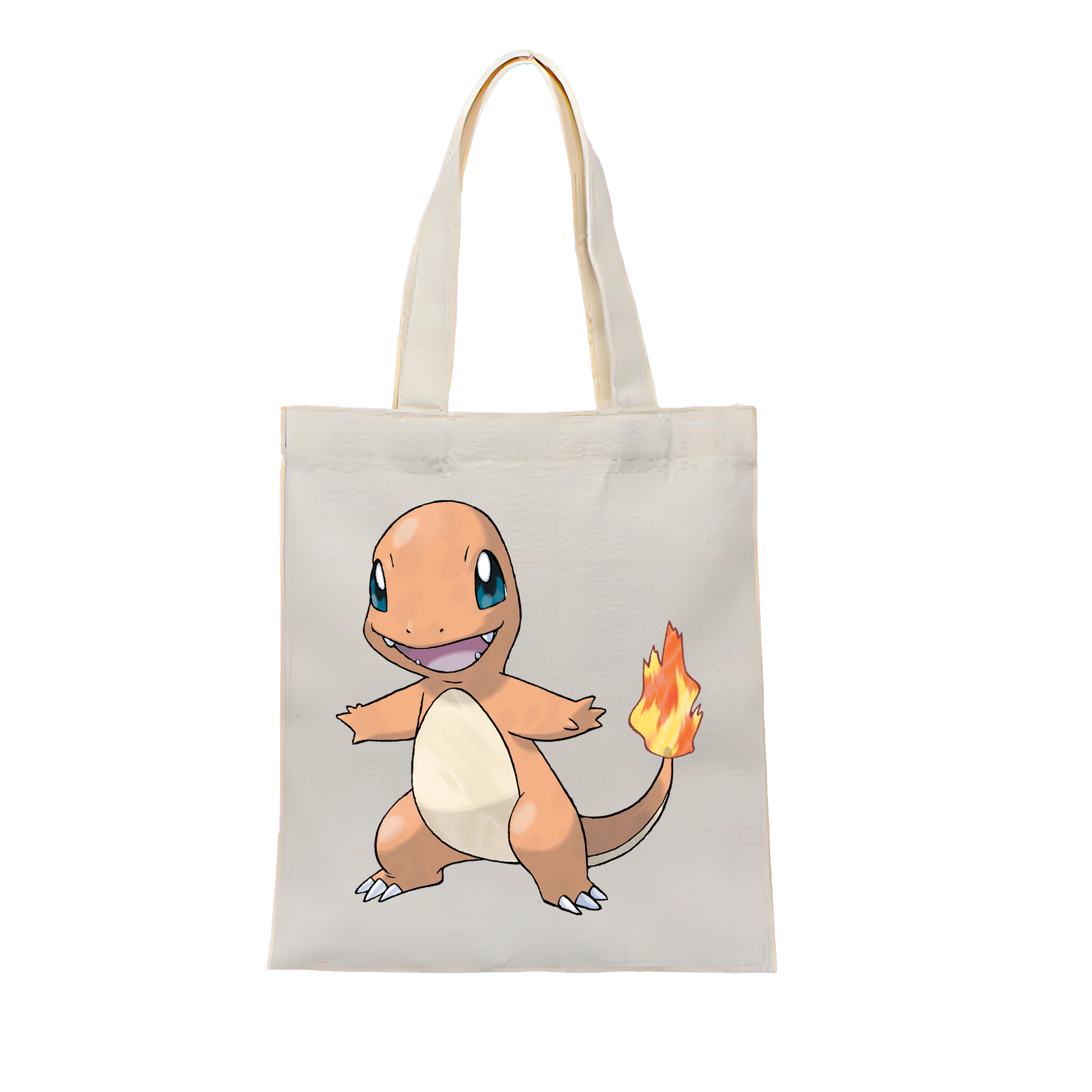 （画像用） ポケットモンスター Pokémon 縦型キャンバス生地手提げバッグ　トートバッグ