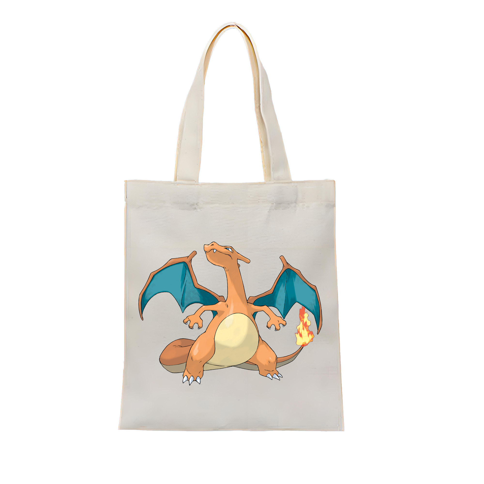 （画像用） ポケットモンスター Pokémon 縦型キャンバス生地手提げバッグ　トートバッグ