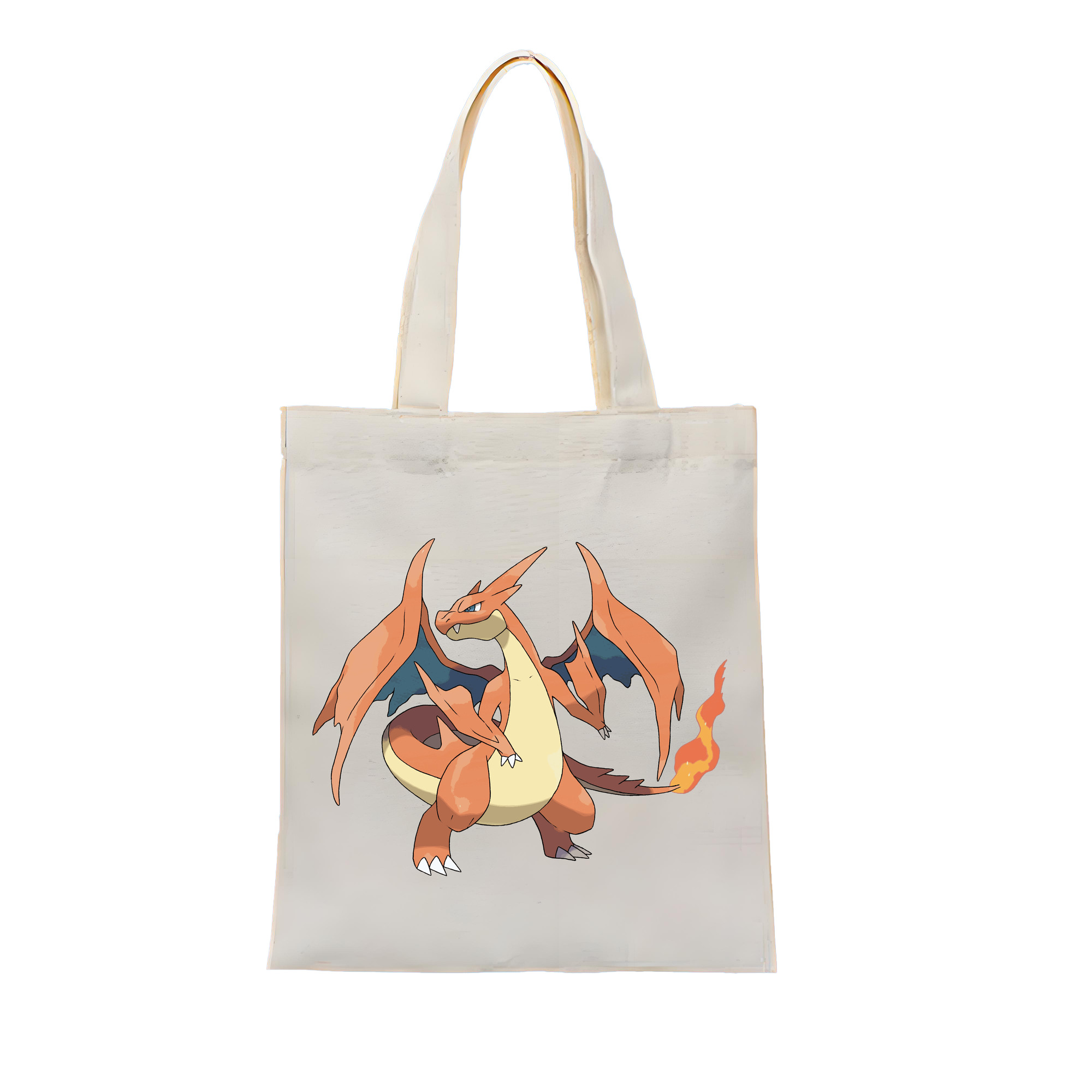 （画像用） ポケットモンスター Pokémon 縦型キャンバス生地手提げバッグ　トートバッグ
