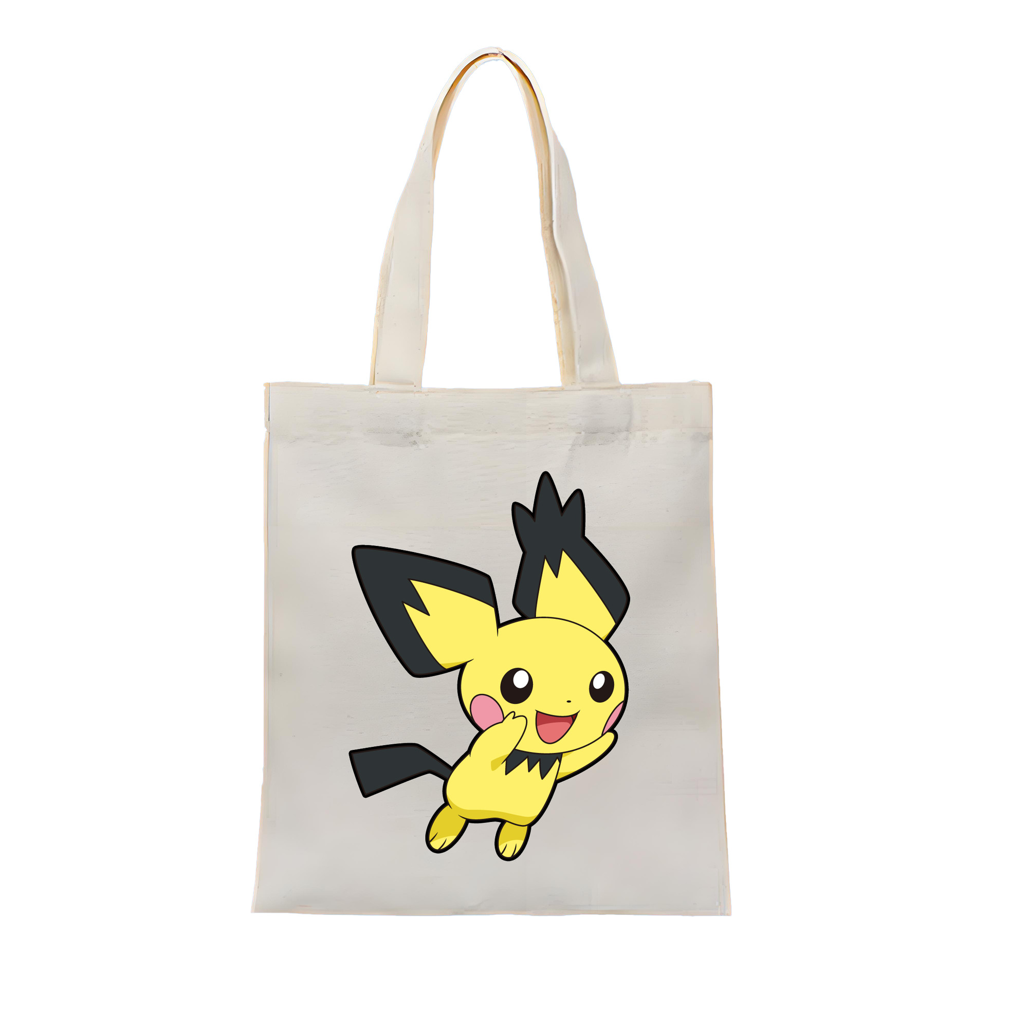 （画像用） ポケットモンスター Pokémon 縦型キャンバス生地手提げバッグ　トートバッグ