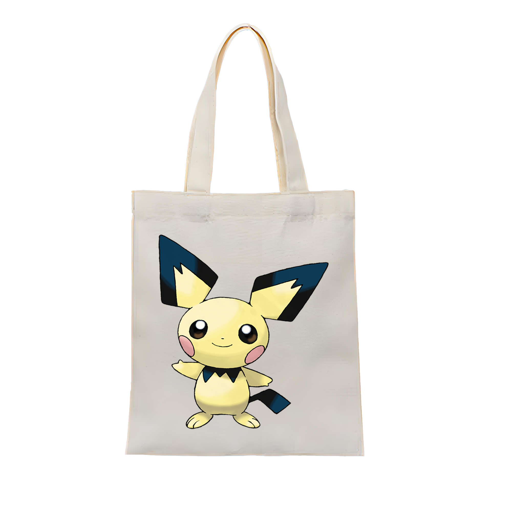 （画像用） ポケットモンスター Pokémon 縦型キャンバス生地手提げバッグ　トートバッグ