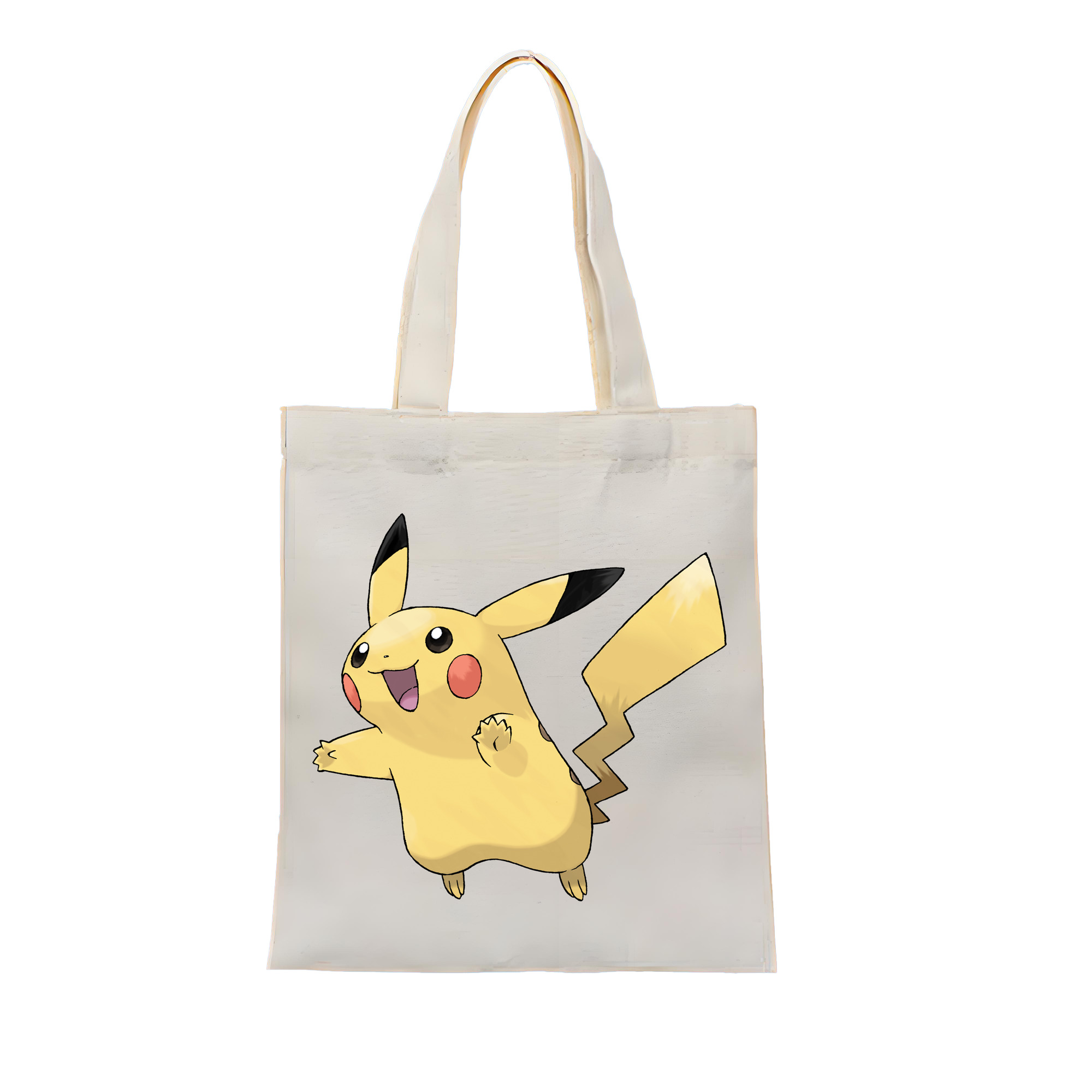 （画像用） ポケットモンスター Pokémon 縦型キャンバス生地手提げバッグ　トートバッグ