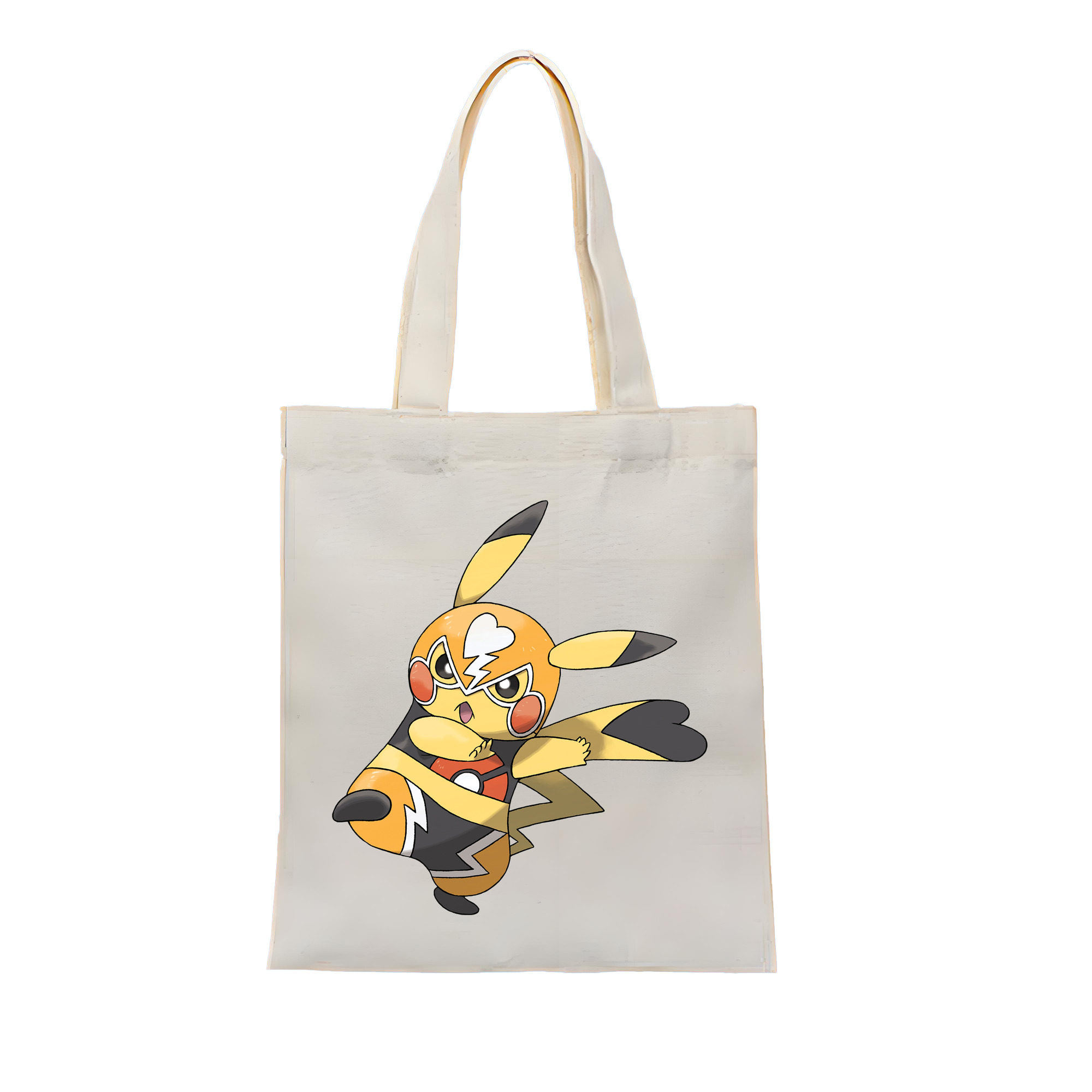 （画像用） ポケットモンスター Pokémon 縦型キャンバス生地手提げバッグ　トートバッグ