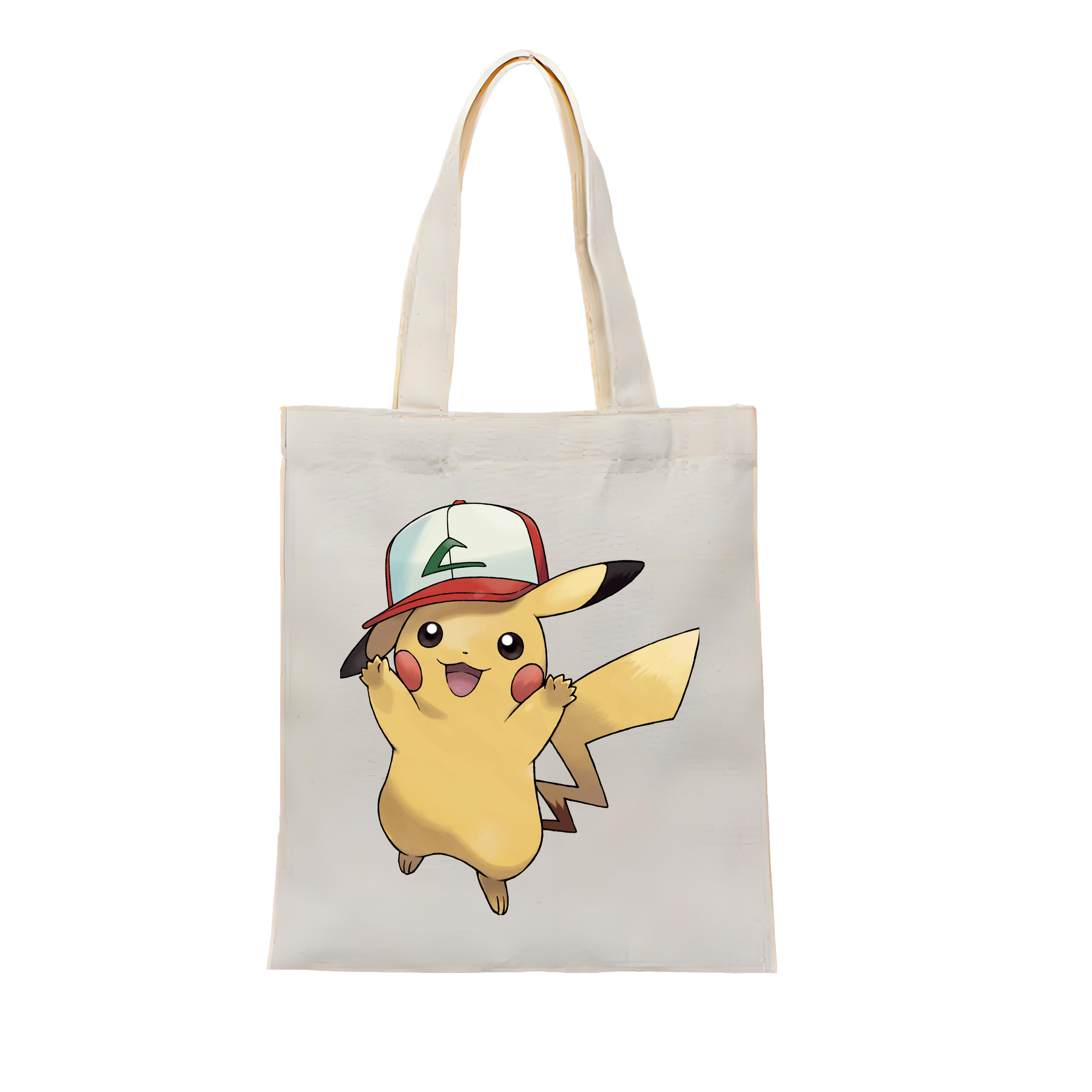 （画像用） ポケットモンスター Pokémon 縦型キャンバス生地手提げバッグ　トートバッグ