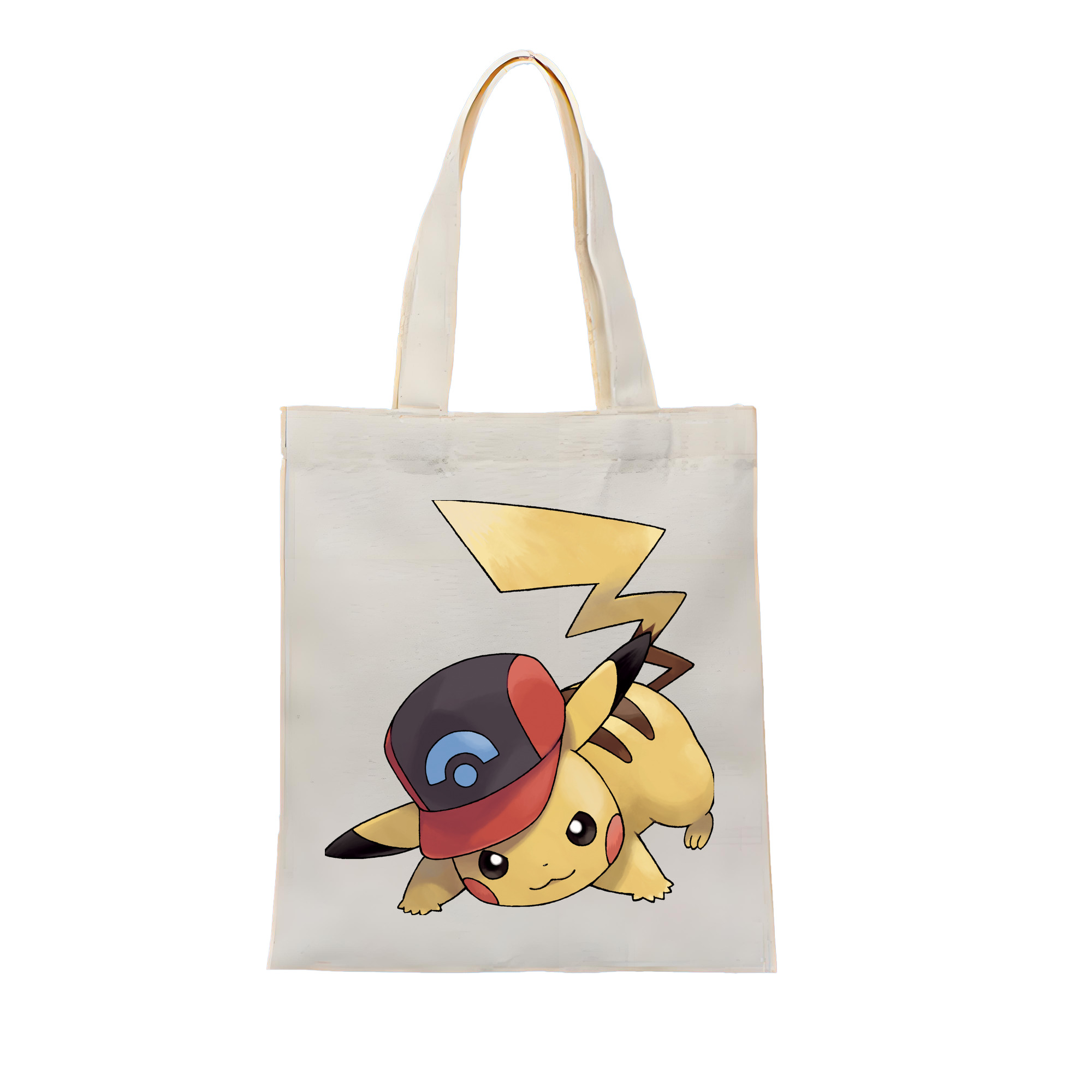 （画像用） ポケットモンスター Pokémon 縦型キャンバス生地手提げバッグ　トートバッグ