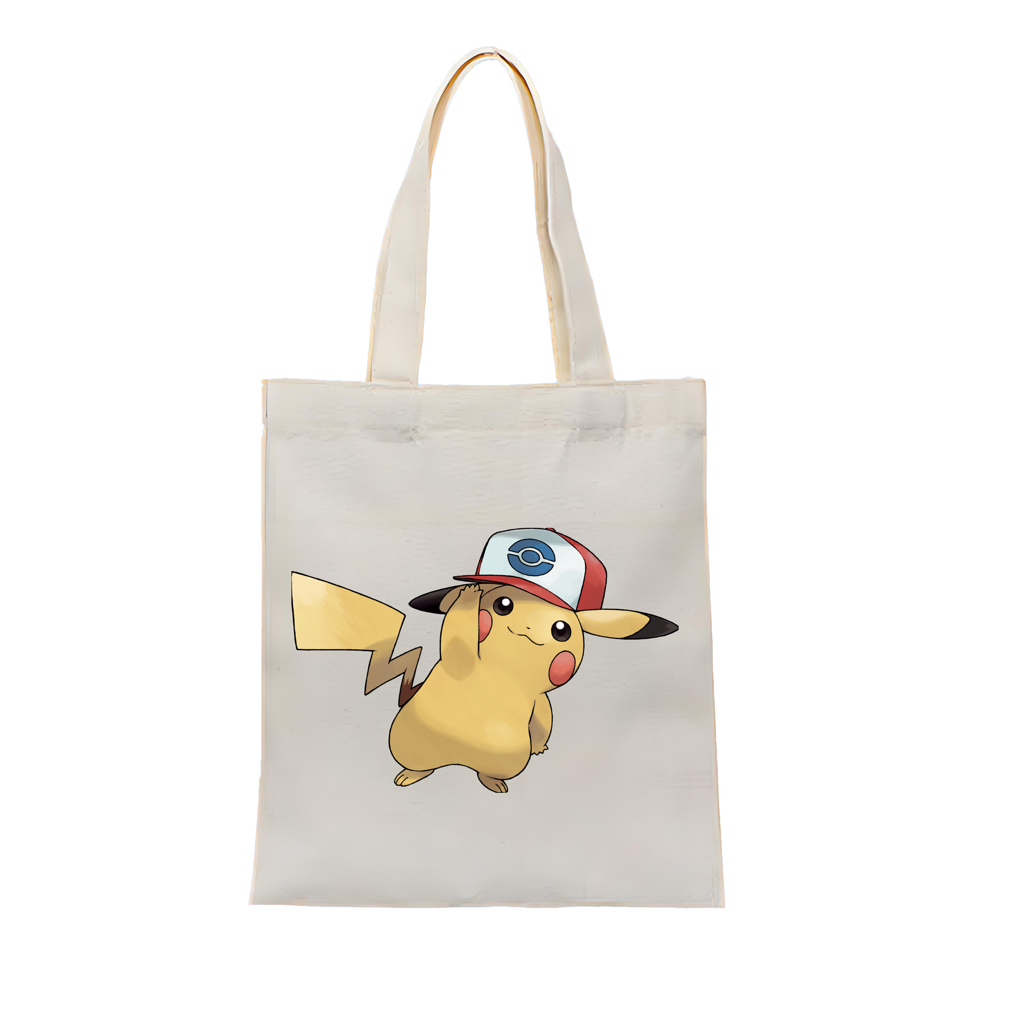 （画像用） ポケットモンスター Pokémon 縦型キャンバス生地手提げバッグ　トートバッグ
