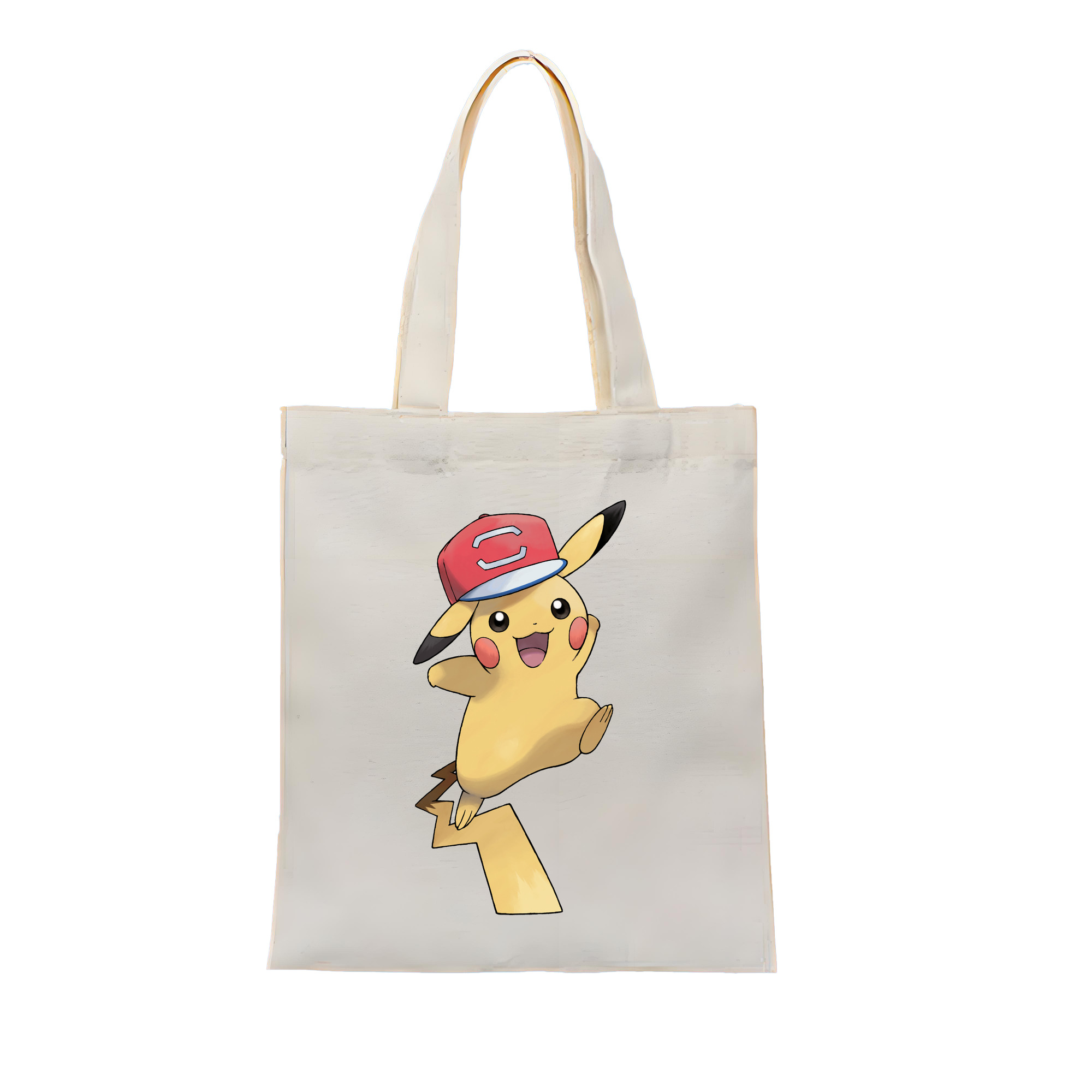 （画像用） ポケットモンスター Pokémon 縦型キャンバス生地手提げバッグ　トートバッグ