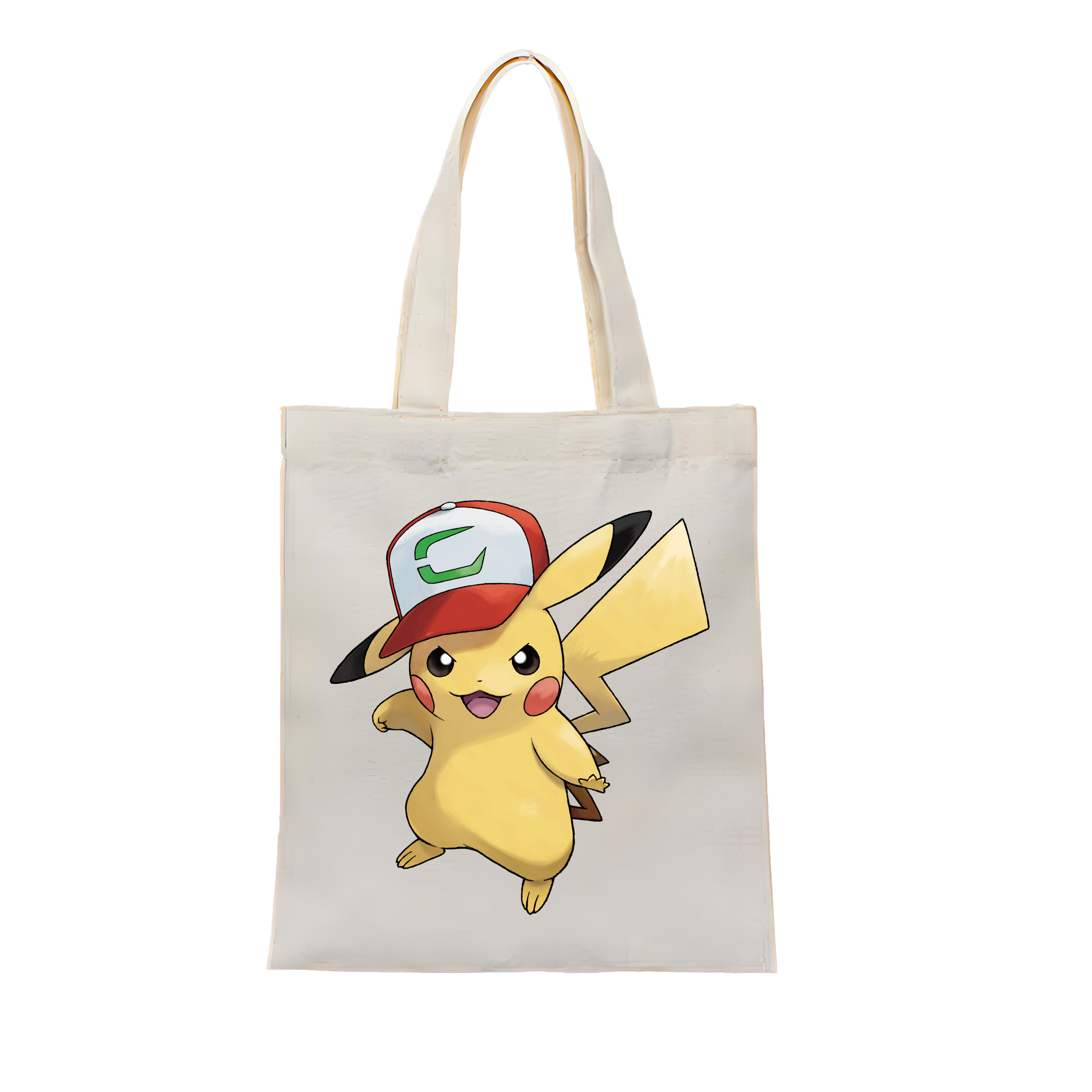 （画像用） ポケットモンスター Pokémon 縦型キャンバス生地手提げバッグ　トートバッグ