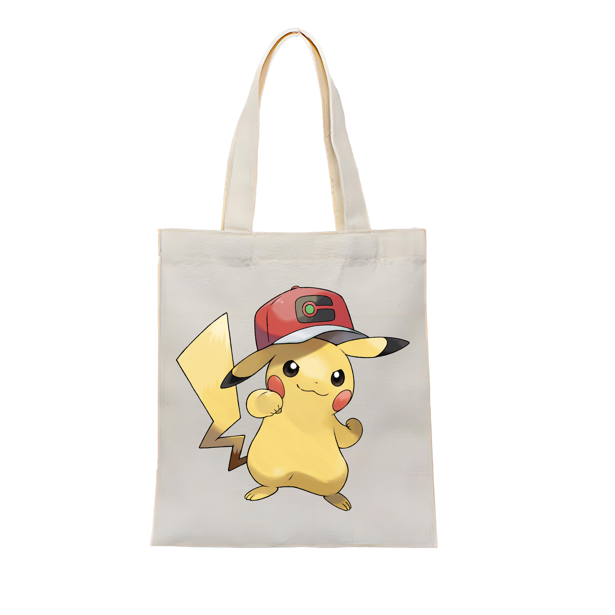 （画像用） ポケットモンスター Pokémon 縦型キャンバス生地手提げバッグ　トートバッグ